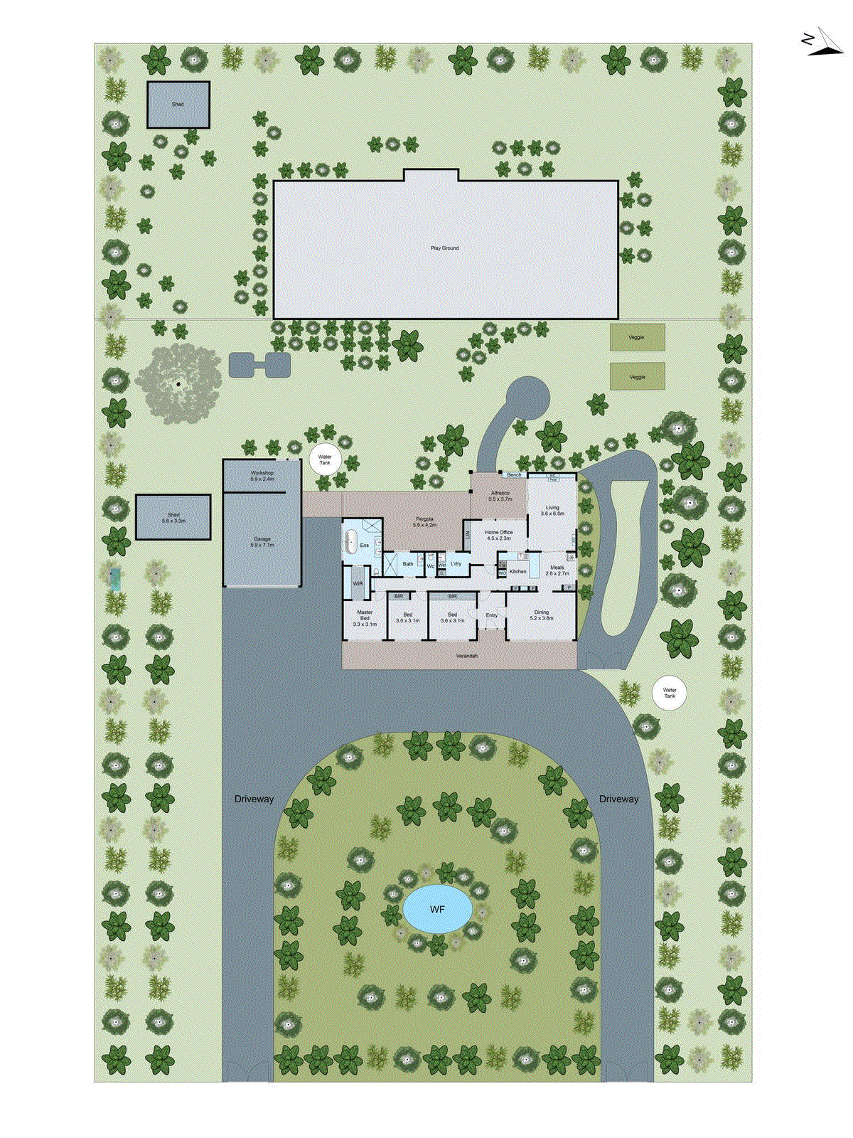 14 Coulter Street, Newcomb VIC 3219 - Floorplan