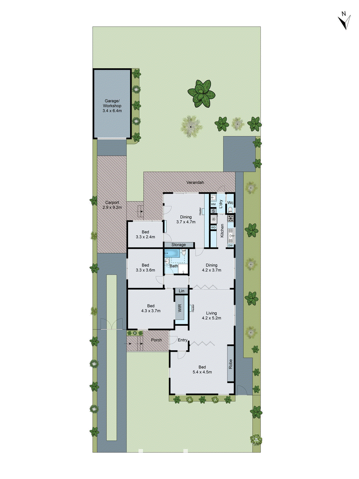 14 Culbin Avenue, Belmont VIC 3216 - Floorplan