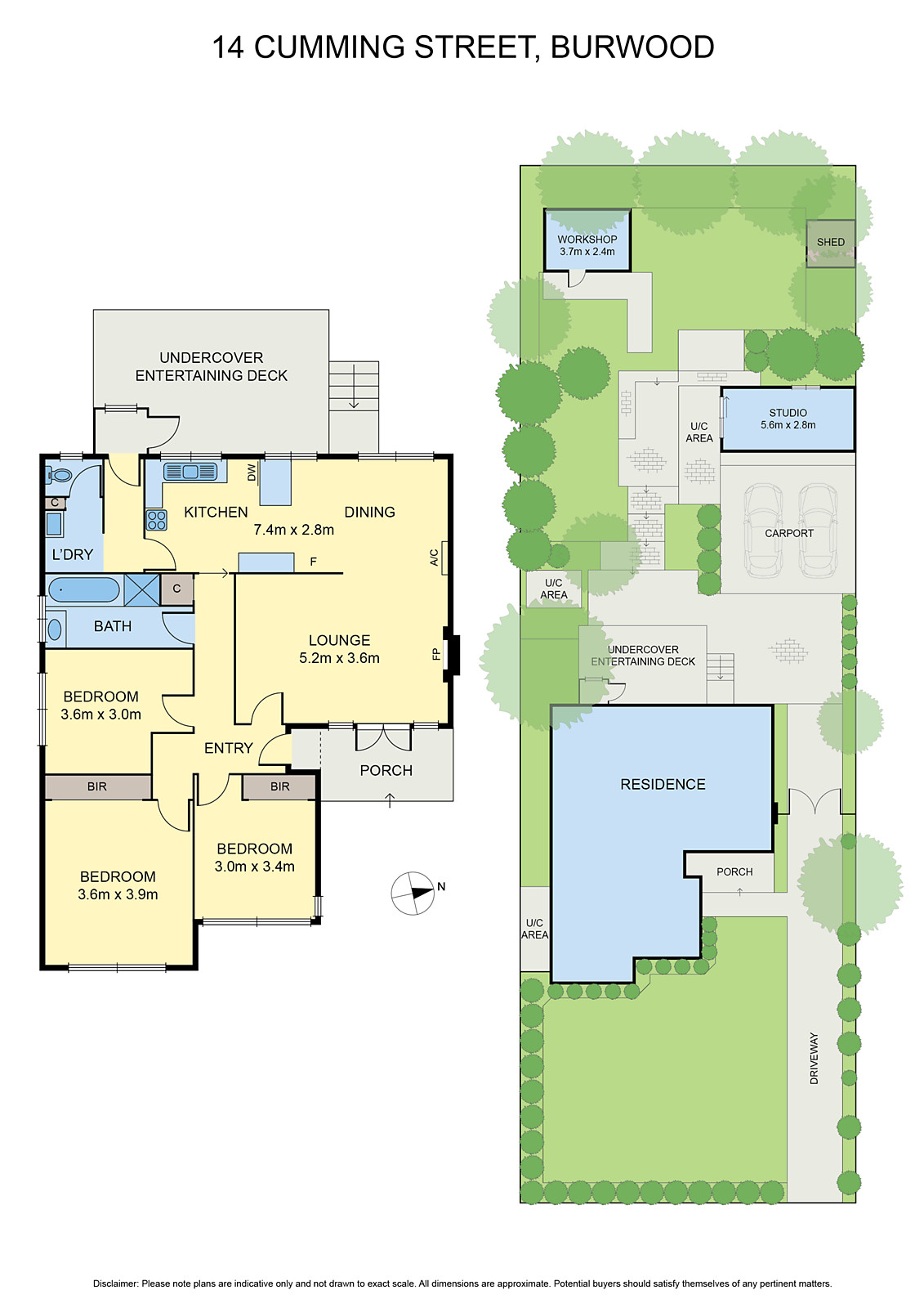 14 Cumming Street, Burwood VIC 3125 - Floorplan