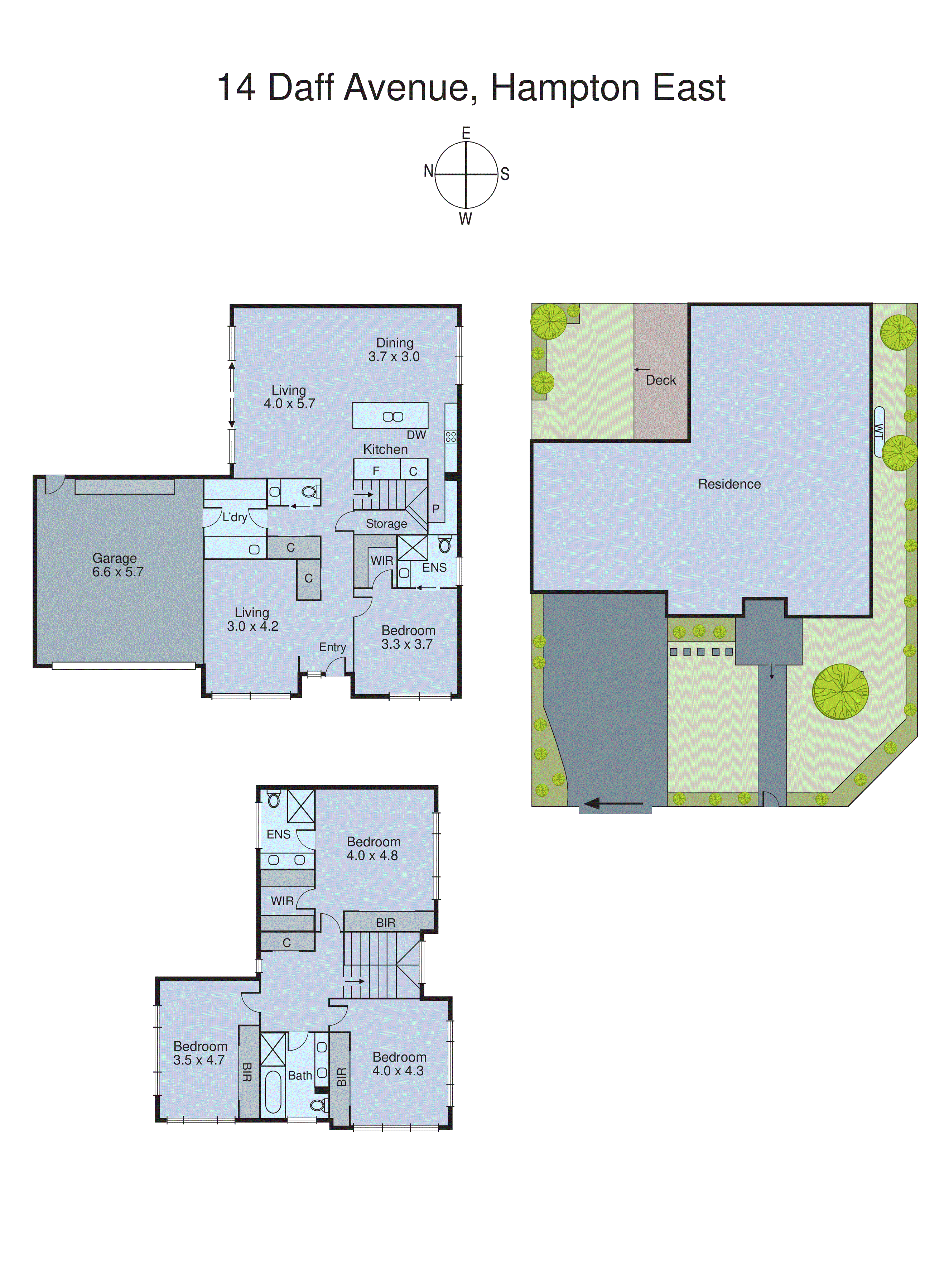 14 Daff Avenue, Hampton East VIC 3188 - Floorplan