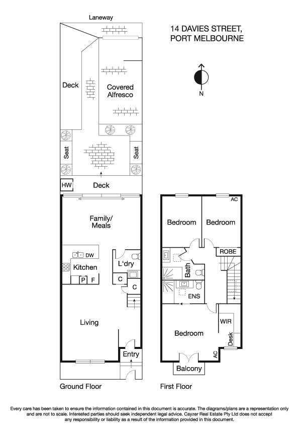 14 Davies Street, PORT MELBOURNE VIC 3207 - Floorplan