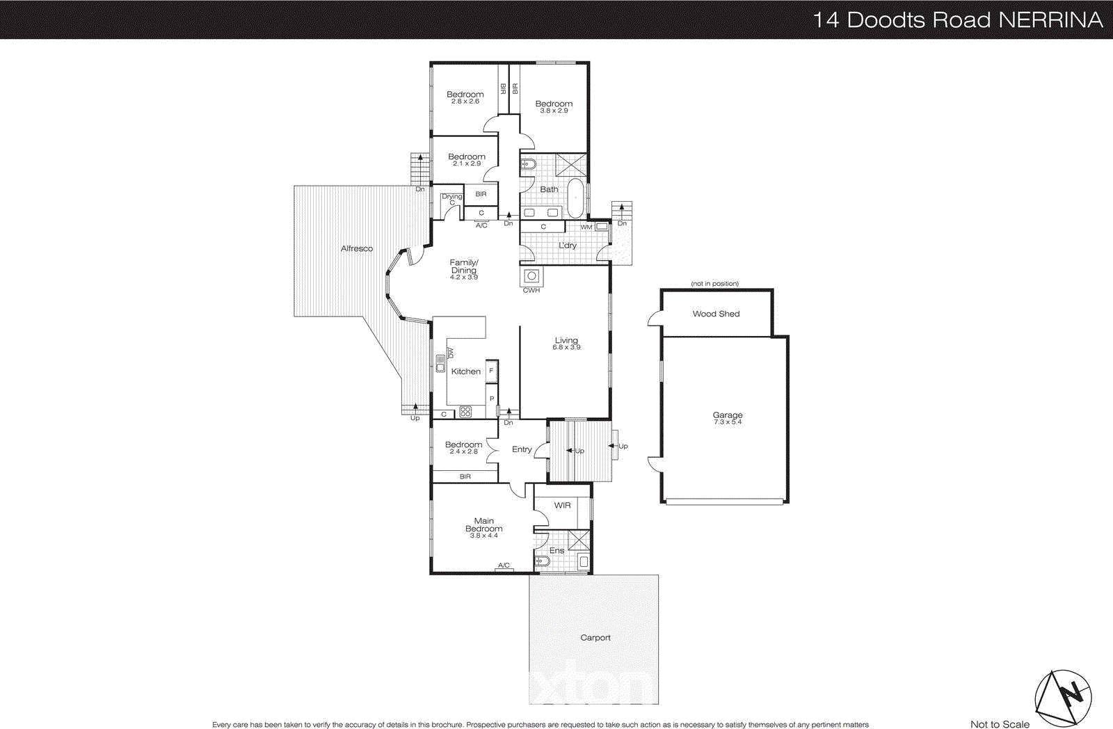 14 Doodts Road, Nerrina VIC 3350 - Floorplan