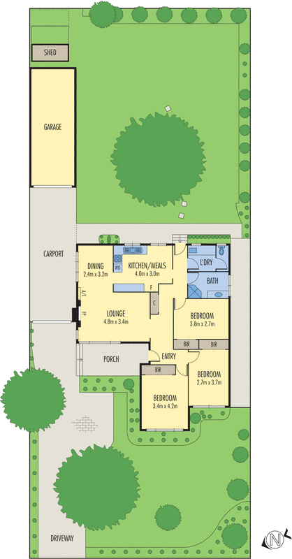 14 Druitt Street, Oakleigh South VIC 3167 - Floorplan