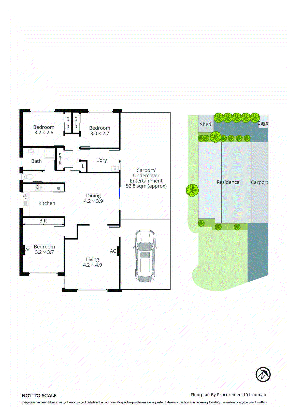 14 Dryandra Crescent, Keysborough VIC 3173 - Floorplan