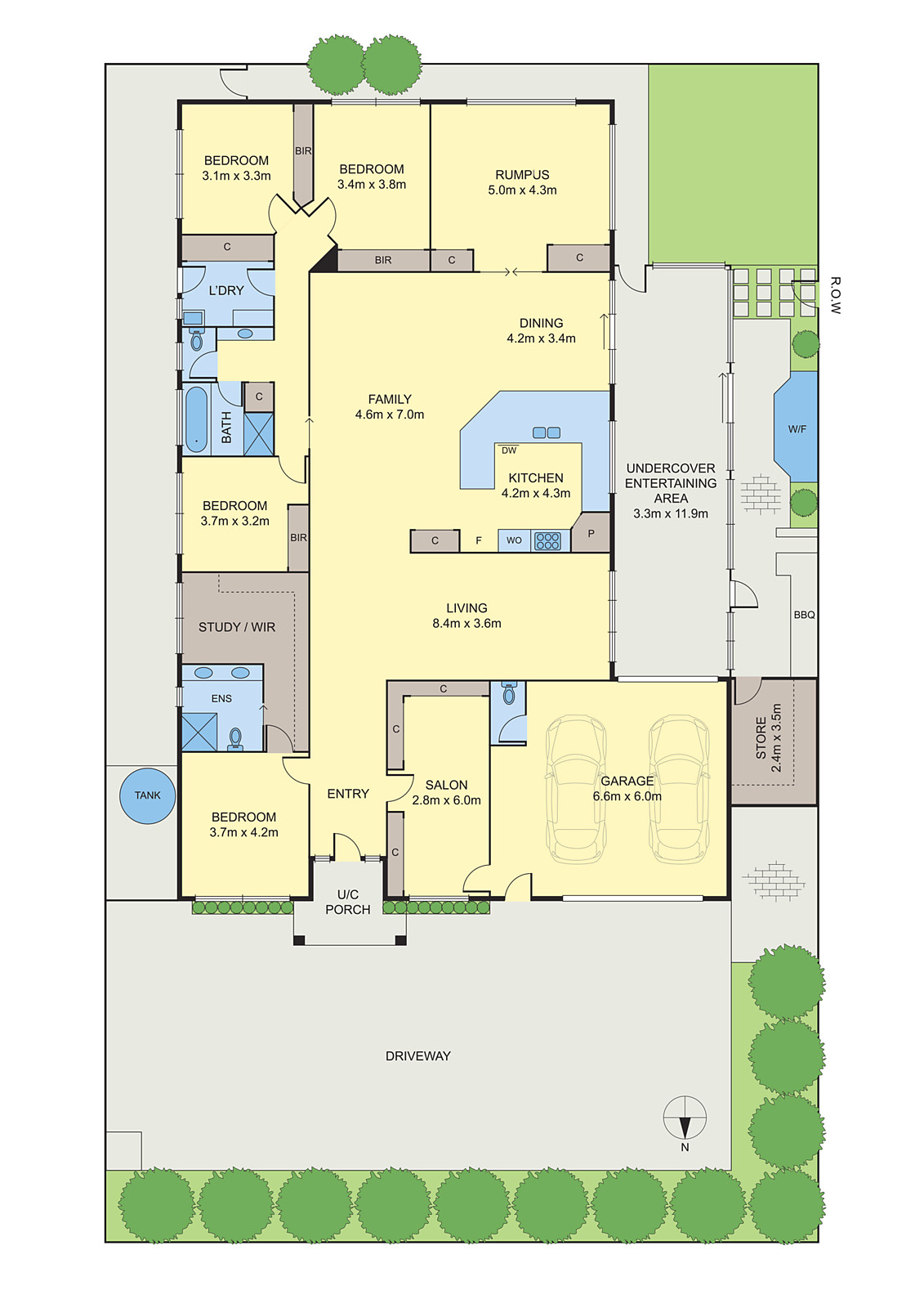 14 Ellesby Court, Grovedale VIC 3216 - Floorplan