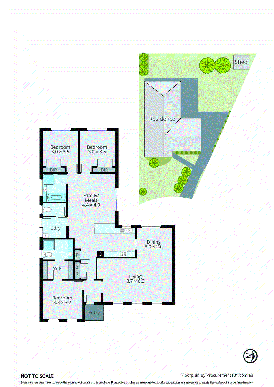 14 Fabian Court, Keysborough VIC 3173 - Floorplan