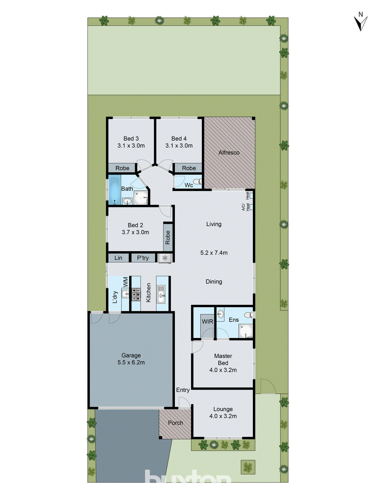 14 Flanagan Close, Armstrong Creek VIC 3217 - Floorplan