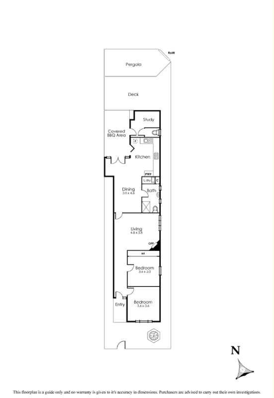 14 Frederick Street, YARRAVILLE VIC 3013 - Floorplan
