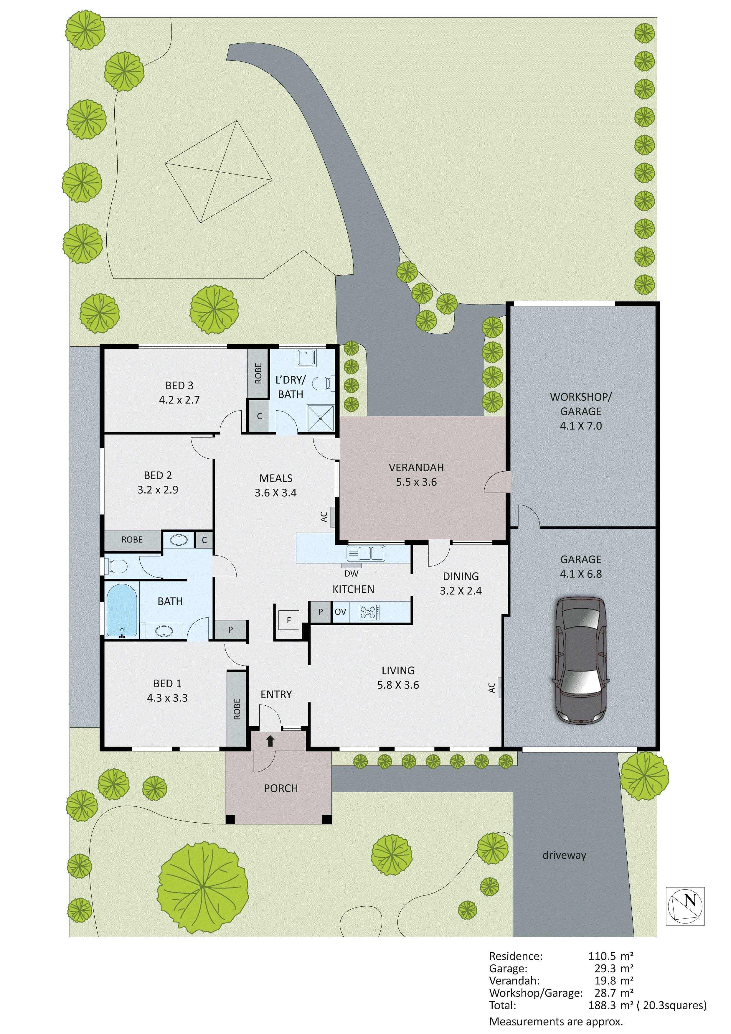 14 Glenway Drive, Dingley Village VIC 3172 - Floorplan