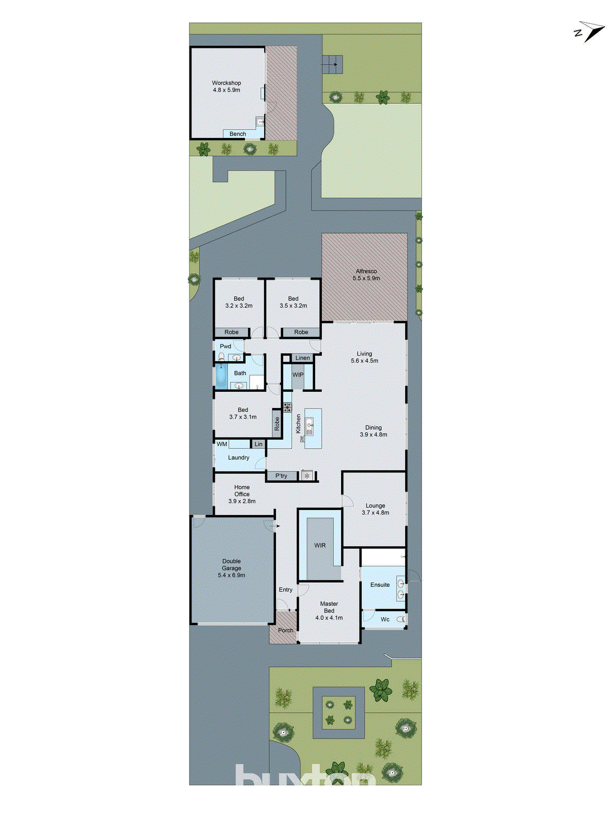 14 Griffen Street, Hamlyn Heights VIC 3215 - Floorplan