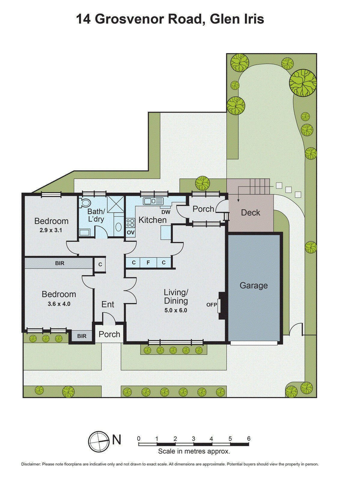 14 Grosvenor Road, Glen Iris VIC 3146 - Floorplan