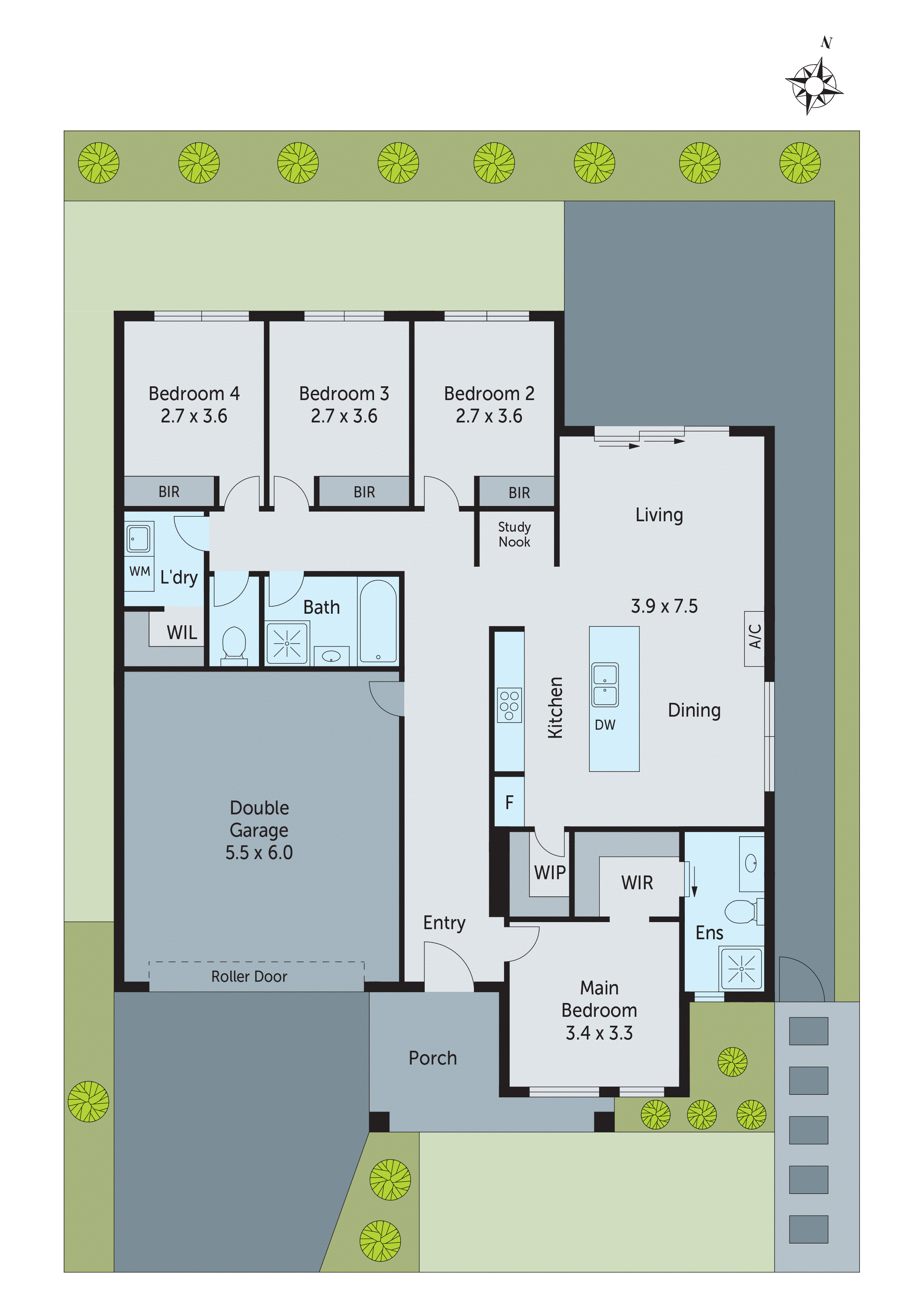 14 Hardiman Circuit, Fyansford VIC 3218 - Floorplan