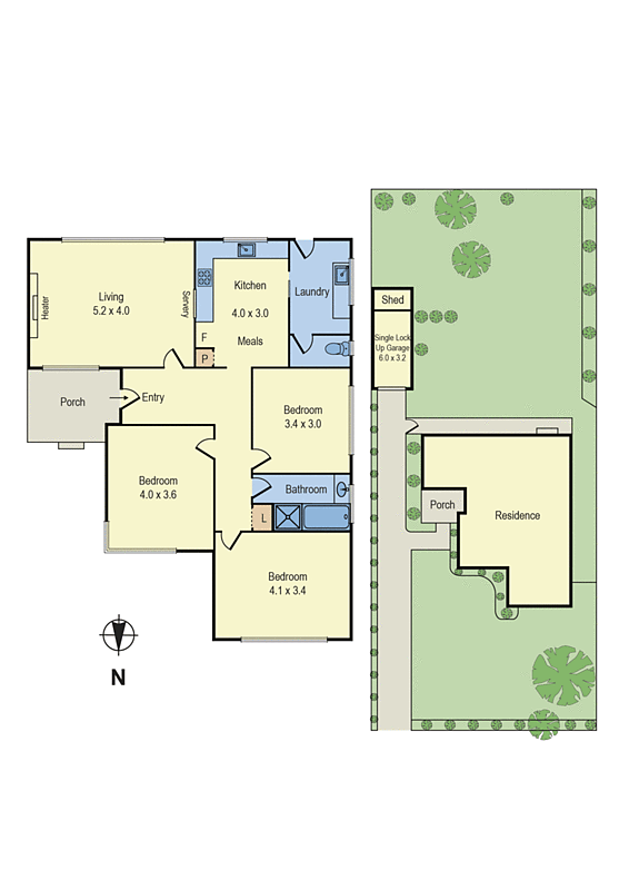 14 Hawke Street, Parkdale VIC 3195 - Floorplan