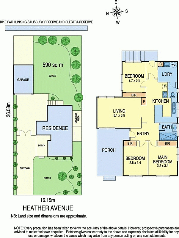 14 Heather Avenue, Ashwood VIC 3147 - Floorplan