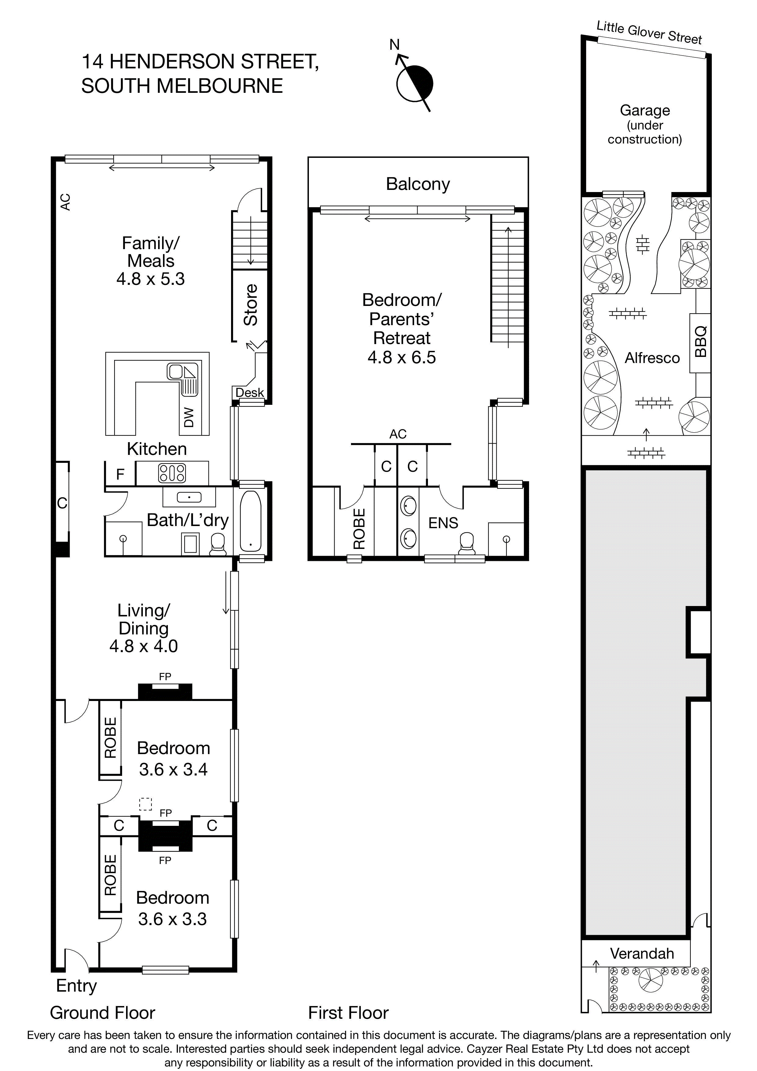 14 Henderson Street, SOUTH MELBOURNE VIC 3205 - Floorplan