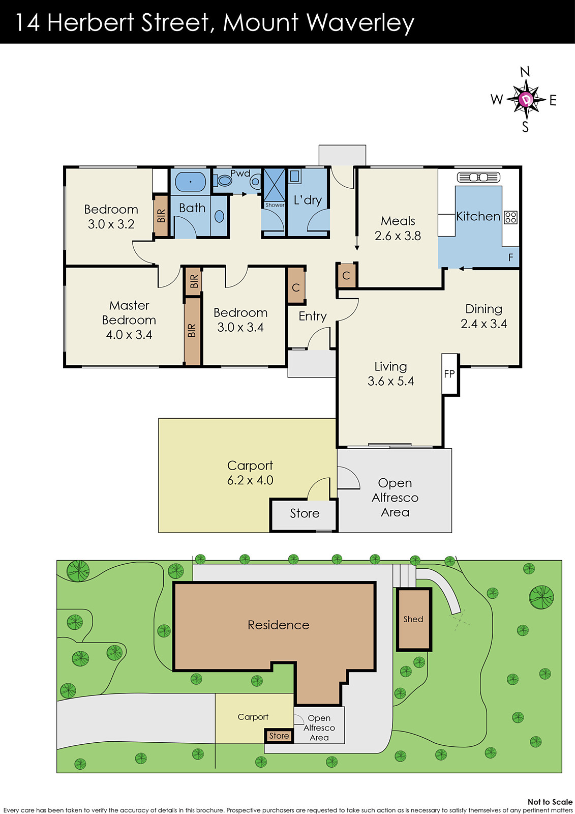 14 Herbert Street, Mount Waverley VIC 3149 - Floorplan