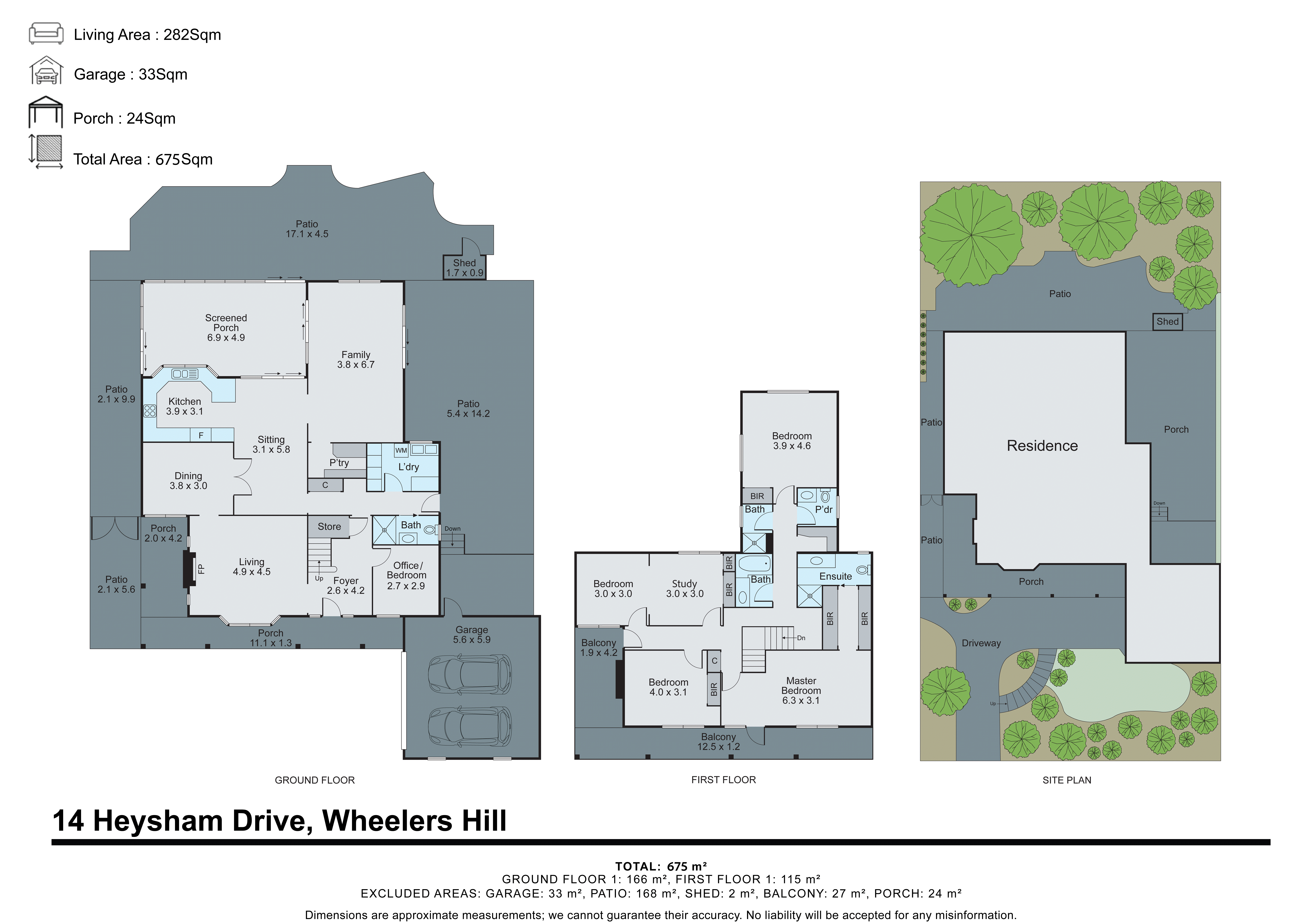 14 Heysham Drive, Wheelers Hill VIC 3150 - Floorplan