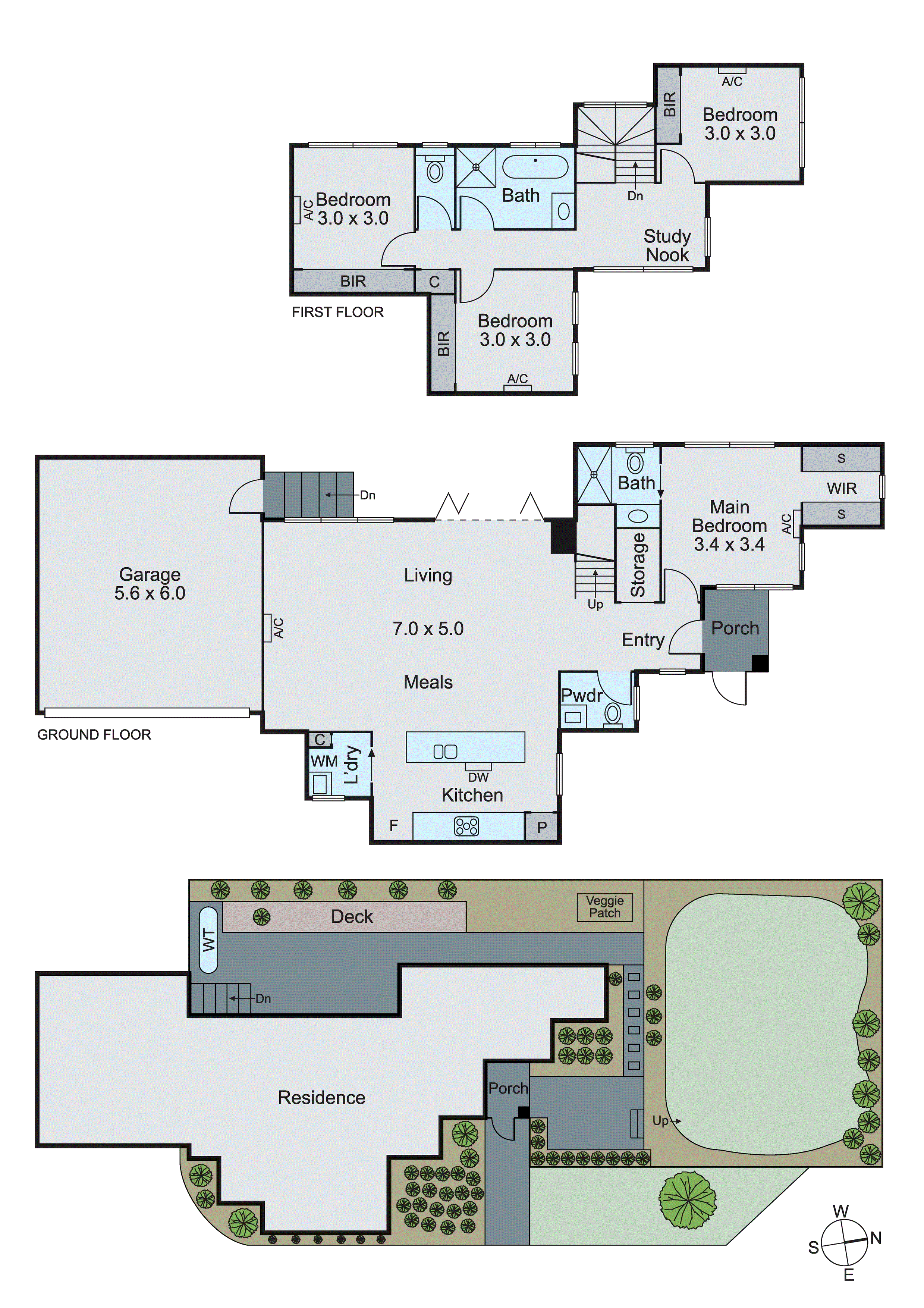 1/4 Islay Court, Mount Waverley VIC 3149 - Floorplan