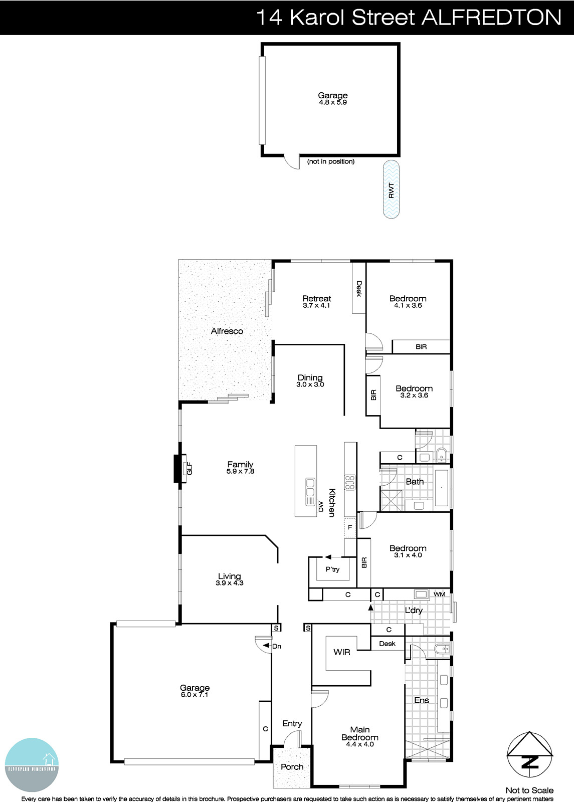 14 Karol Street, Alfredton VIC 3350 - Floorplan