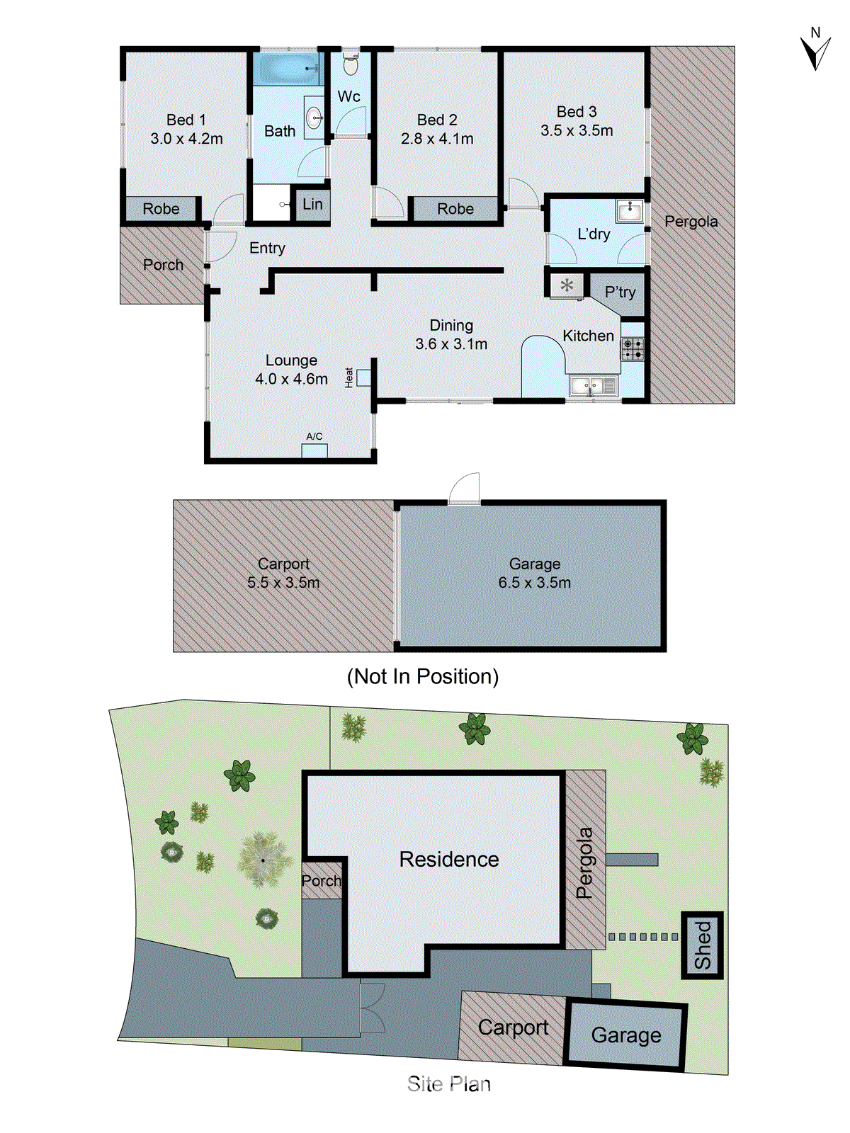 14 Katarina Place, Whittington VIC 3219 - Floorplan