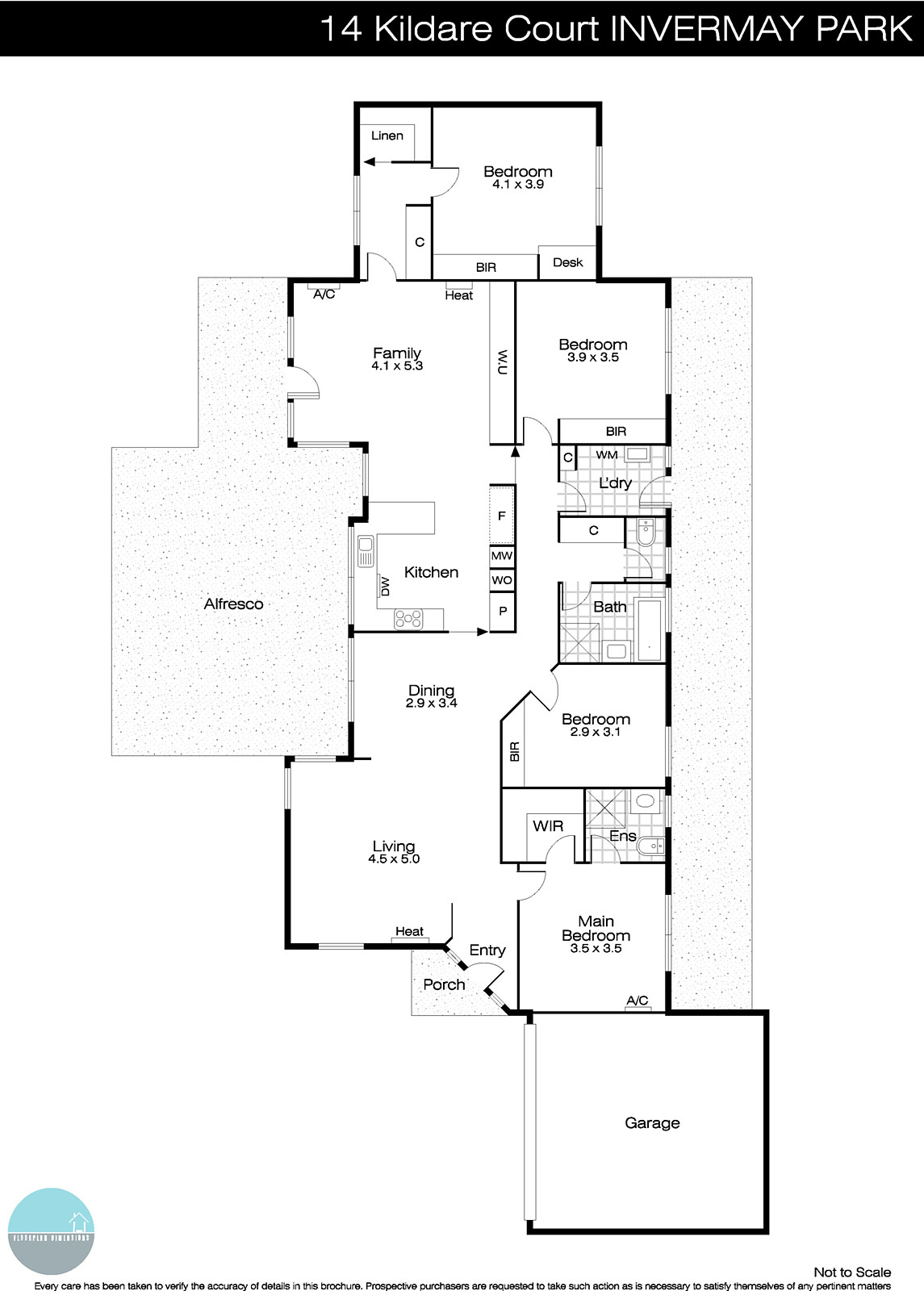 14 Kildare Court, Invermay Park VIC 3350 - Floorplan