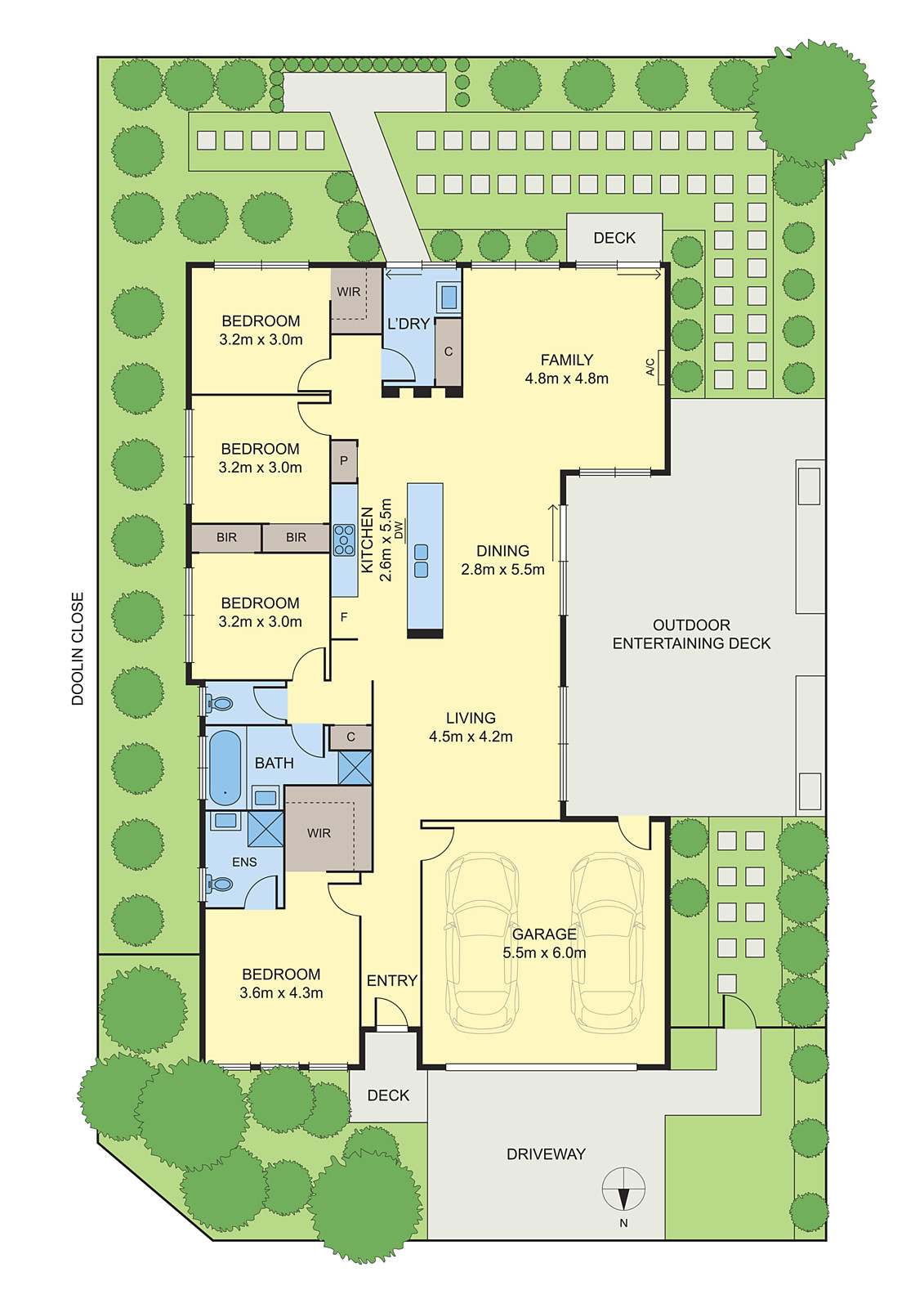 14 Killarney Avenue, Grovedale VIC 3216 - Floorplan