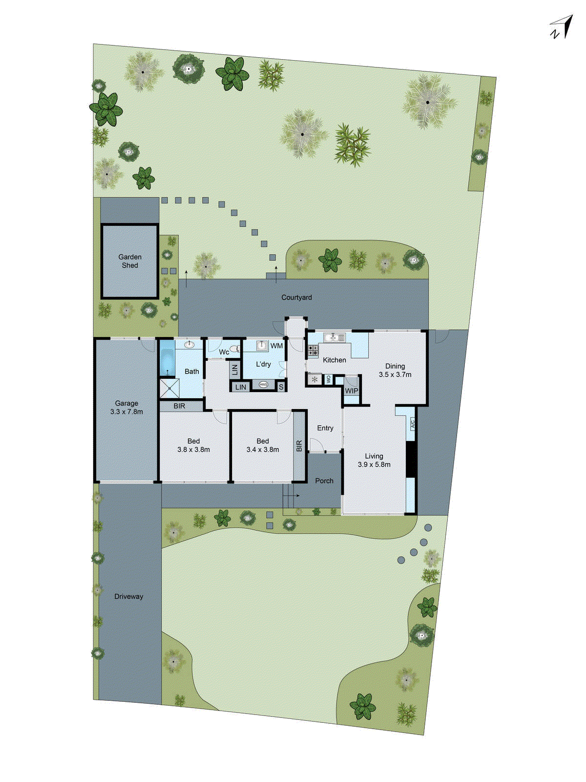 14 Kirriemuir Street, Hamlyn Heights VIC 3215 - Floorplan