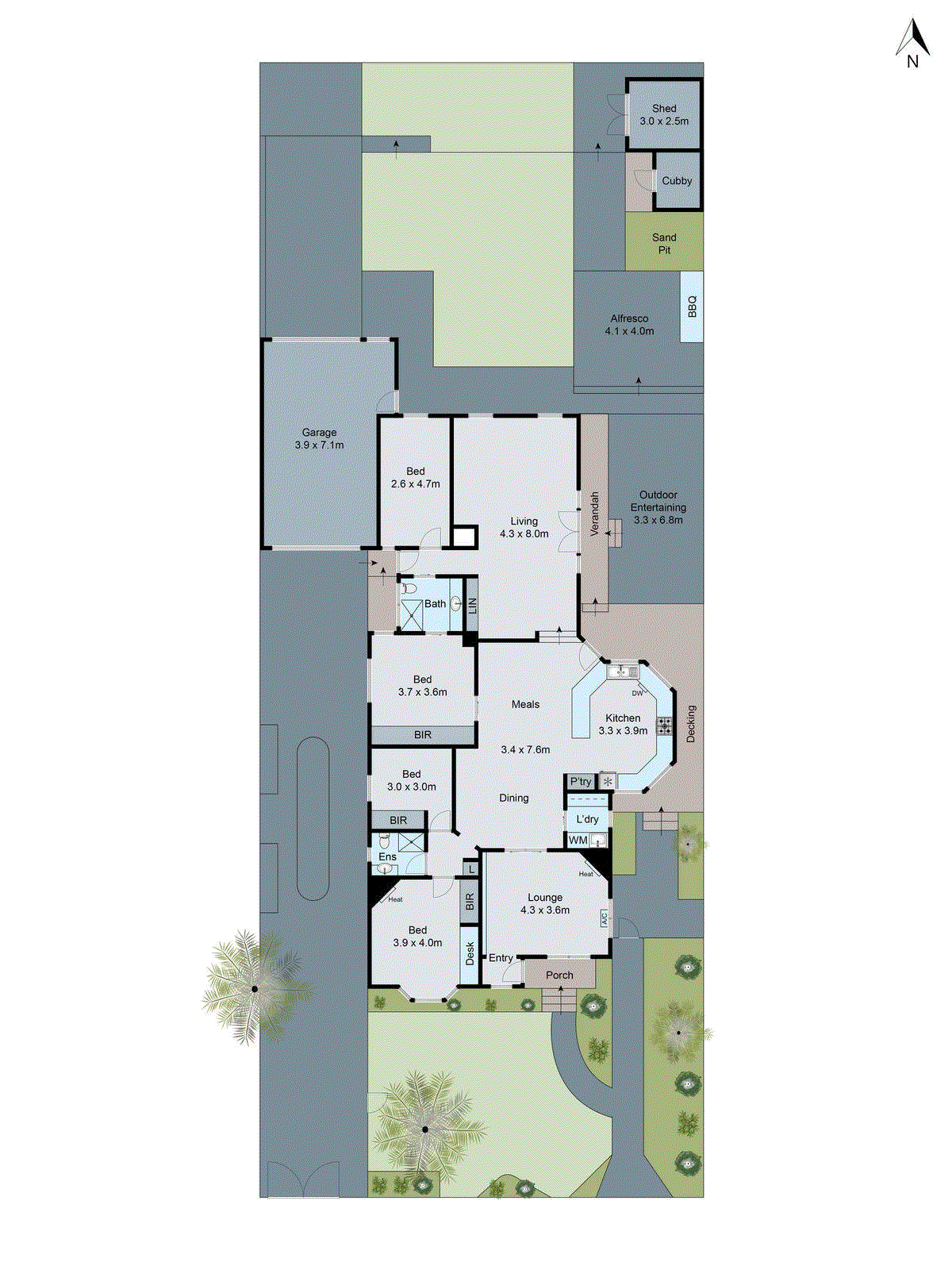 14 Kooyong Road, Geelong VIC 3220 - Floorplan