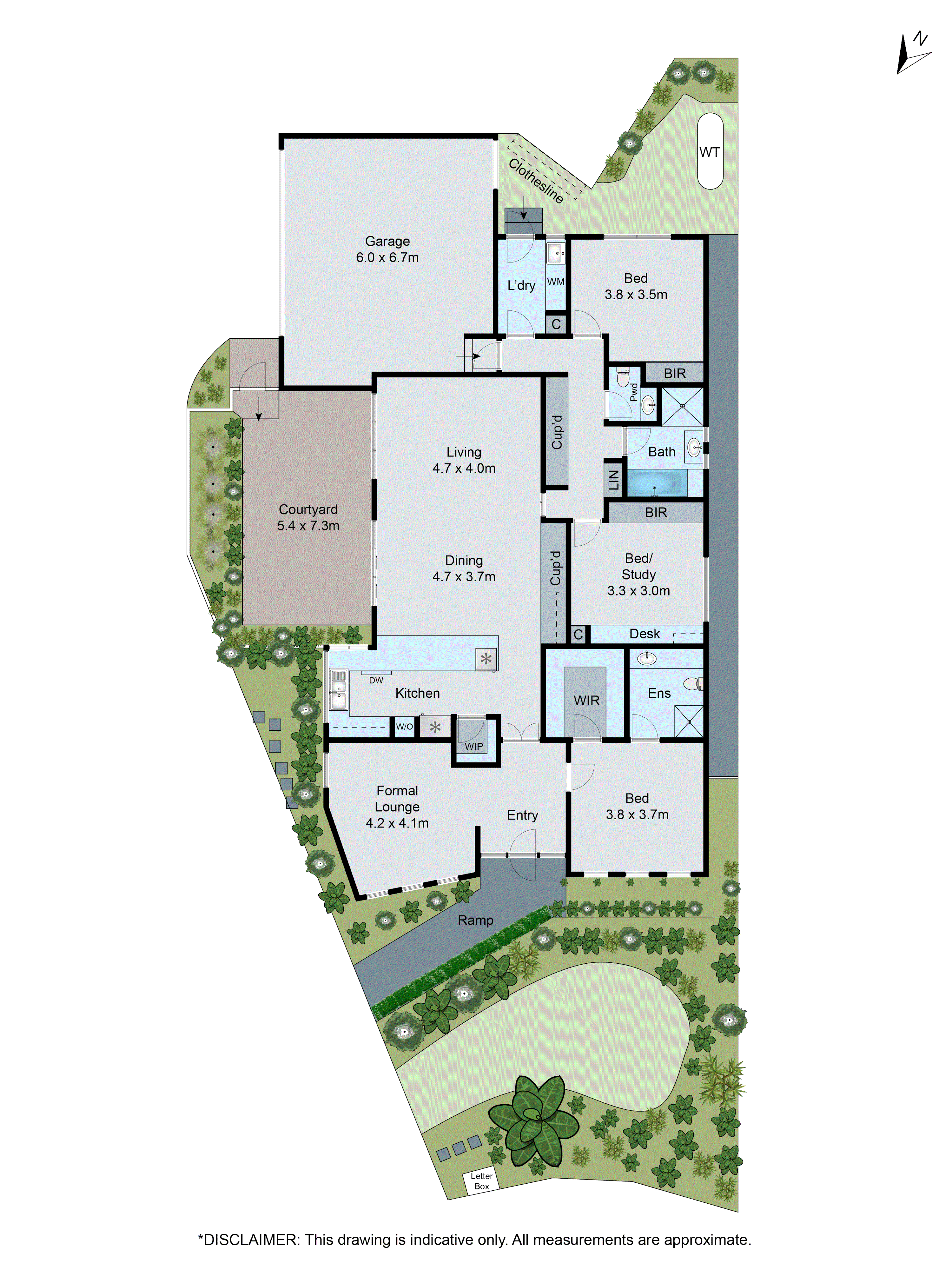 1/4 Kunzea Court, Mount Waverley VIC 3149 - Floorplan