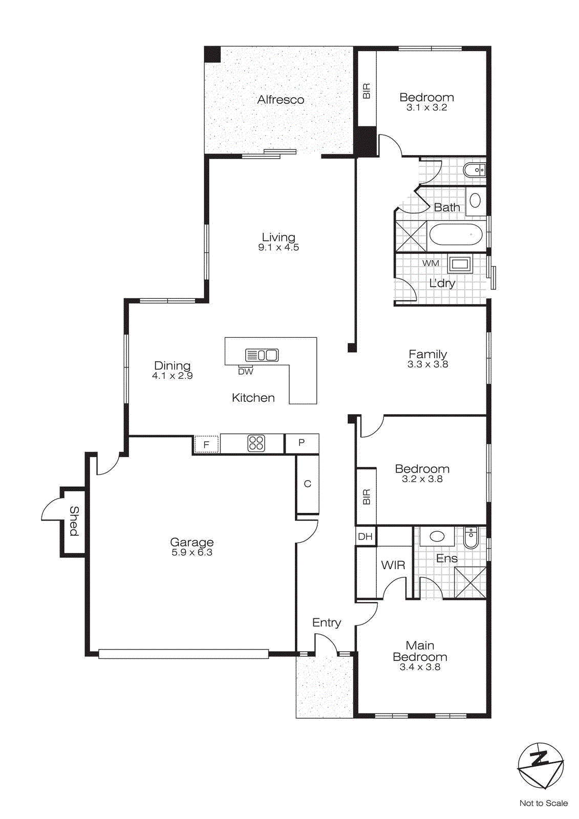 14 Lancaster Street, Alfredton VIC 3350 - Floorplan