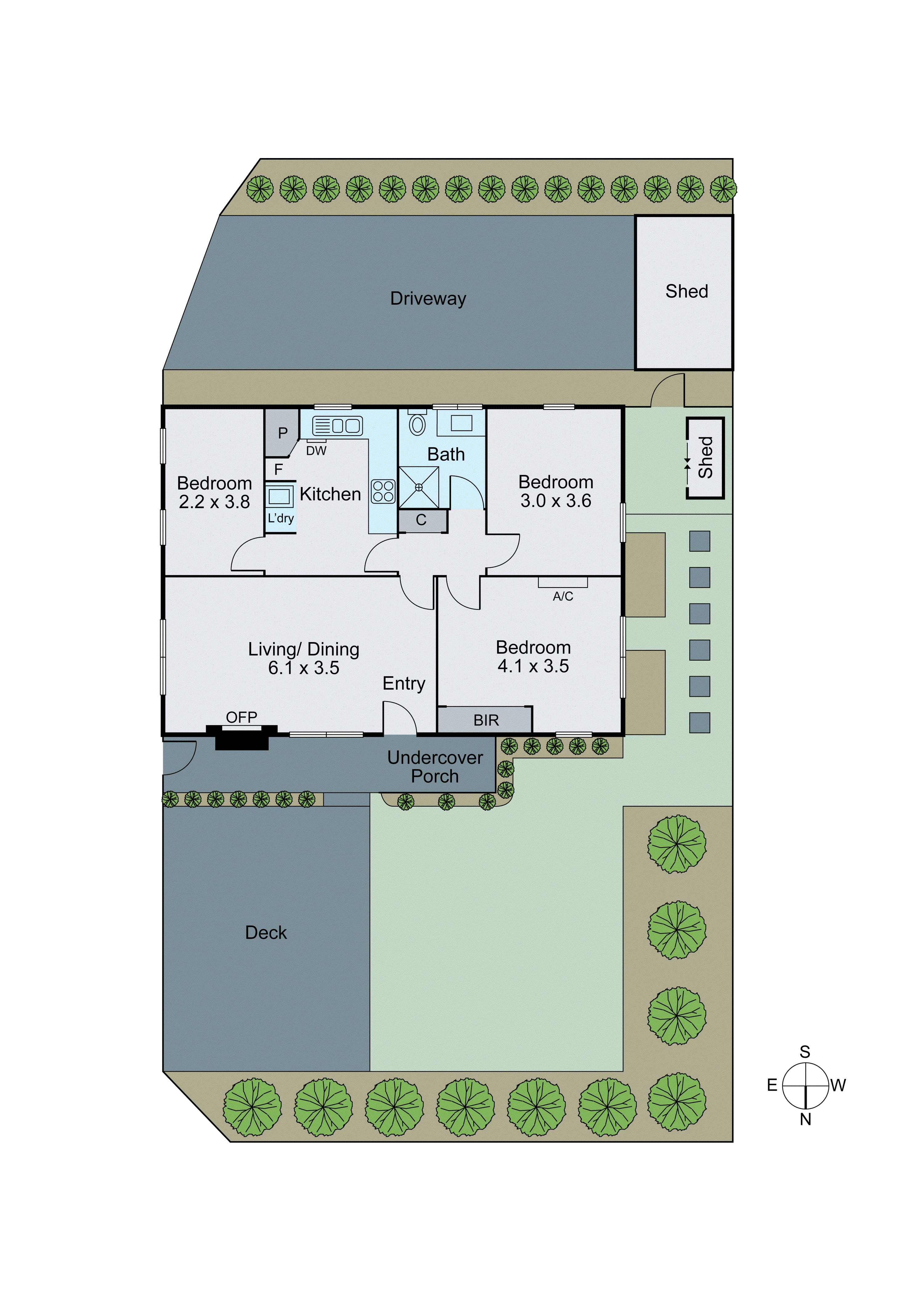1/4 Lancaster Street, Ashburton VIC 3147 - Floorplan