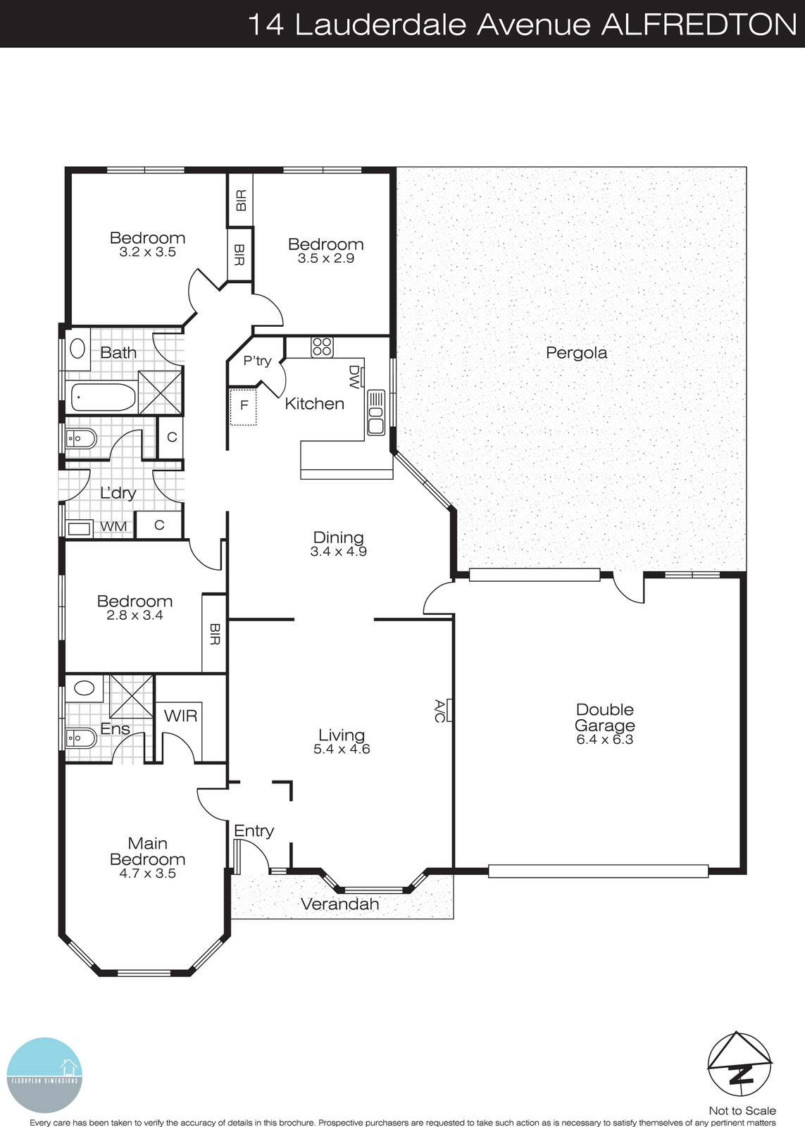 14 Lauderdale Avenue, Alfredton VIC 3350 - Floorplan