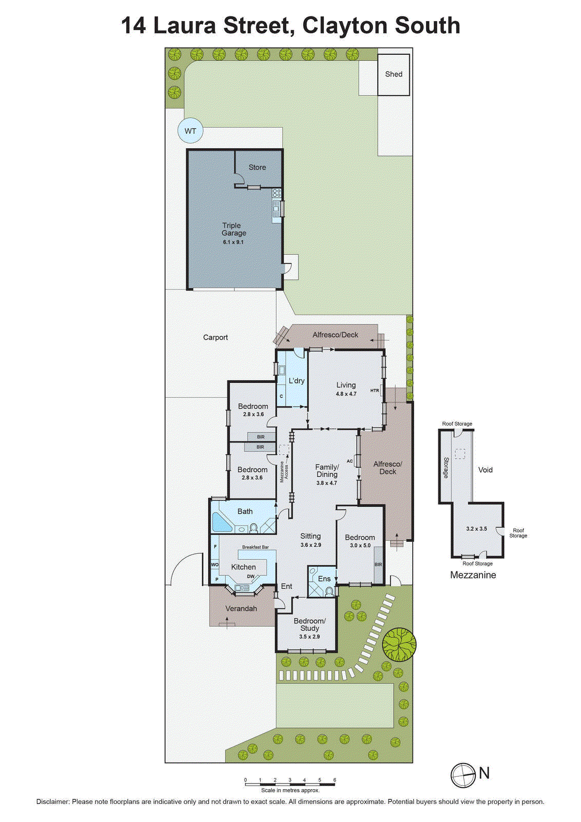 14 Laura Street, Clayton South VIC 3169 - Floorplan