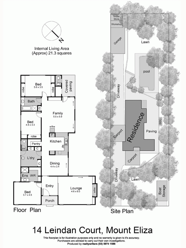 14 Leindan Court, MOUNT ELIZA VIC 3930 - Floorplan
