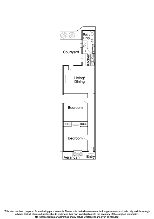14 Little Mountain Street, SOUTH MELBOURNE VIC 3205 - Floorplan