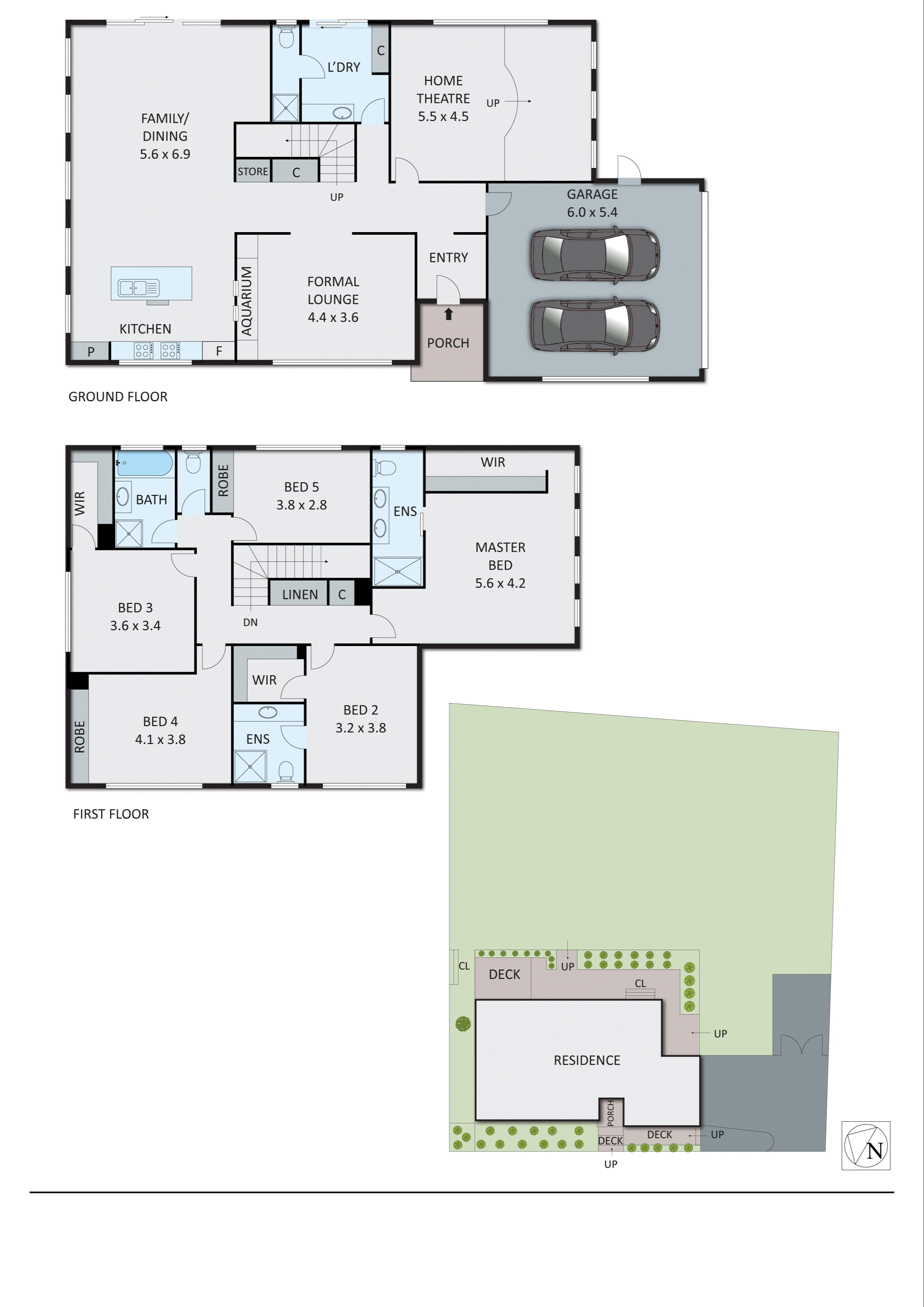 14 Maidenhair Mews, Aspendale Gardens VIC 3195 - Floorplan