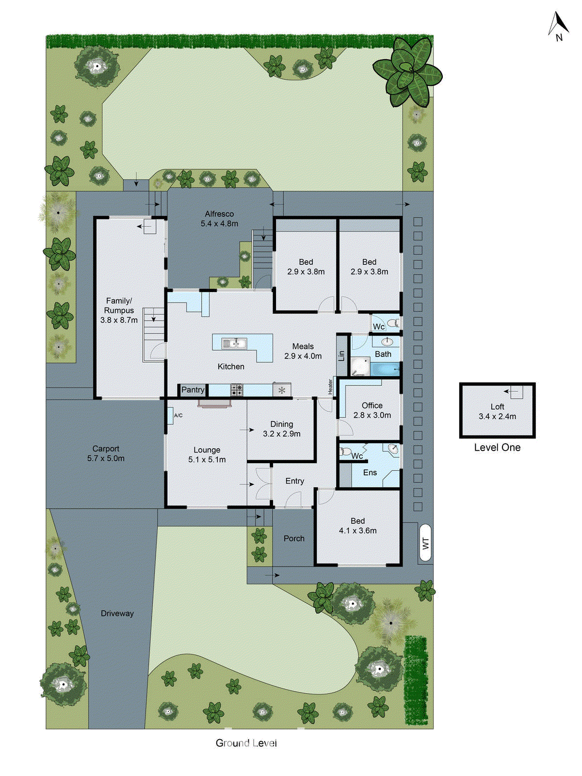 14 Maidie Street, Highton VIC 3216 - Floorplan