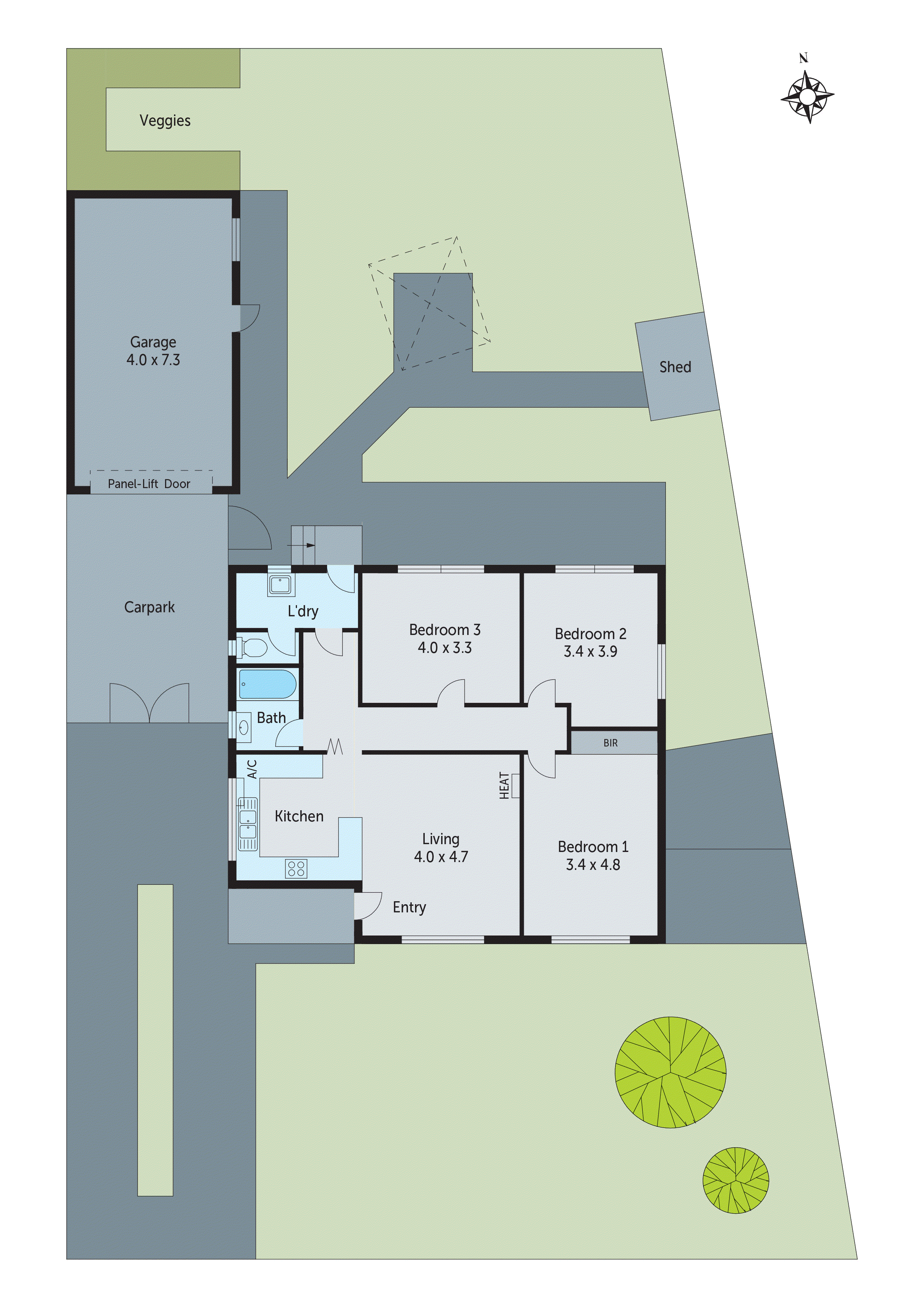 14 Maine Court, Corio VIC 3214 - Floorplan