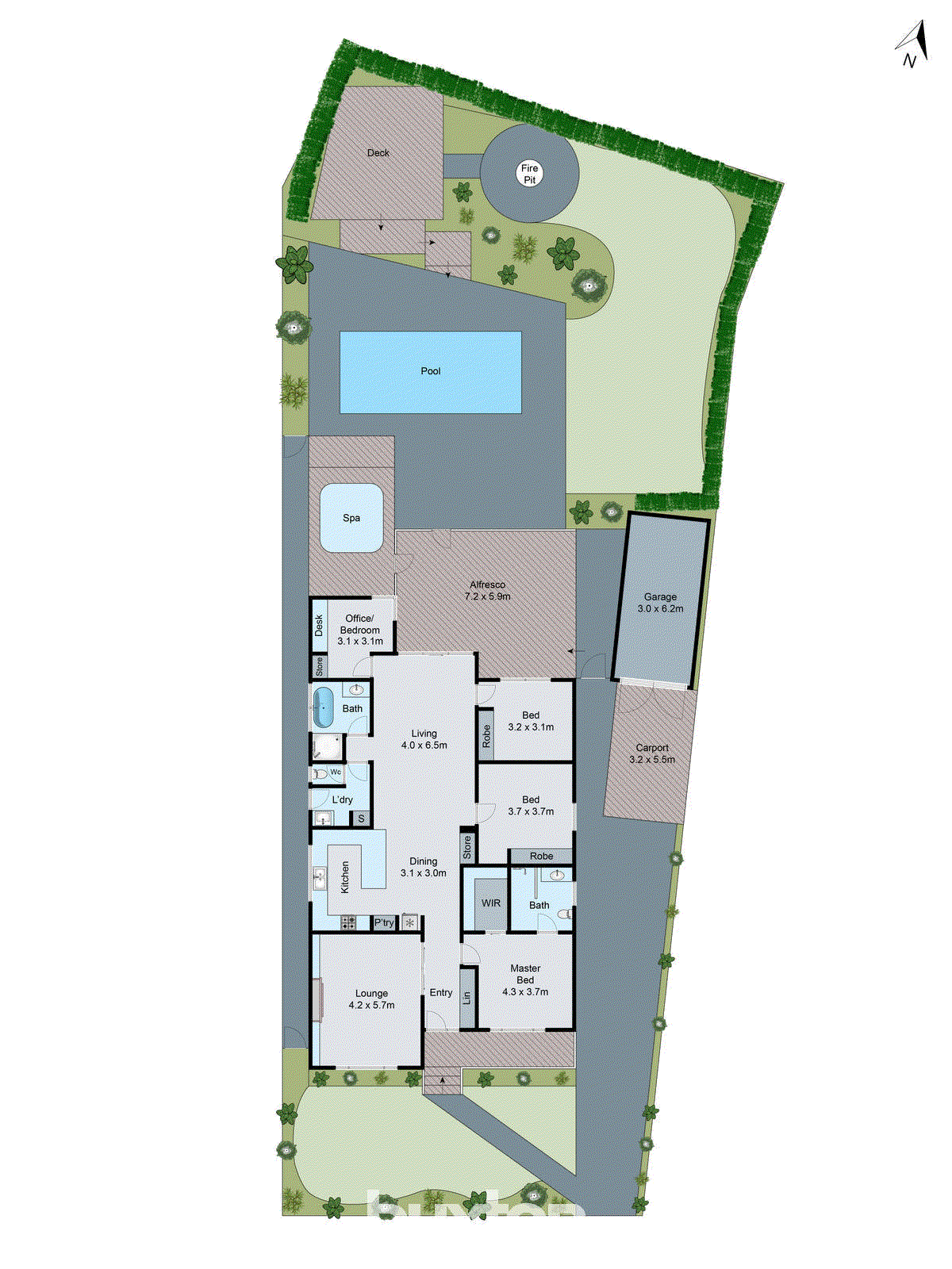 14 Malvern Grove, Manifold Heights VIC 3218 - Floorplan