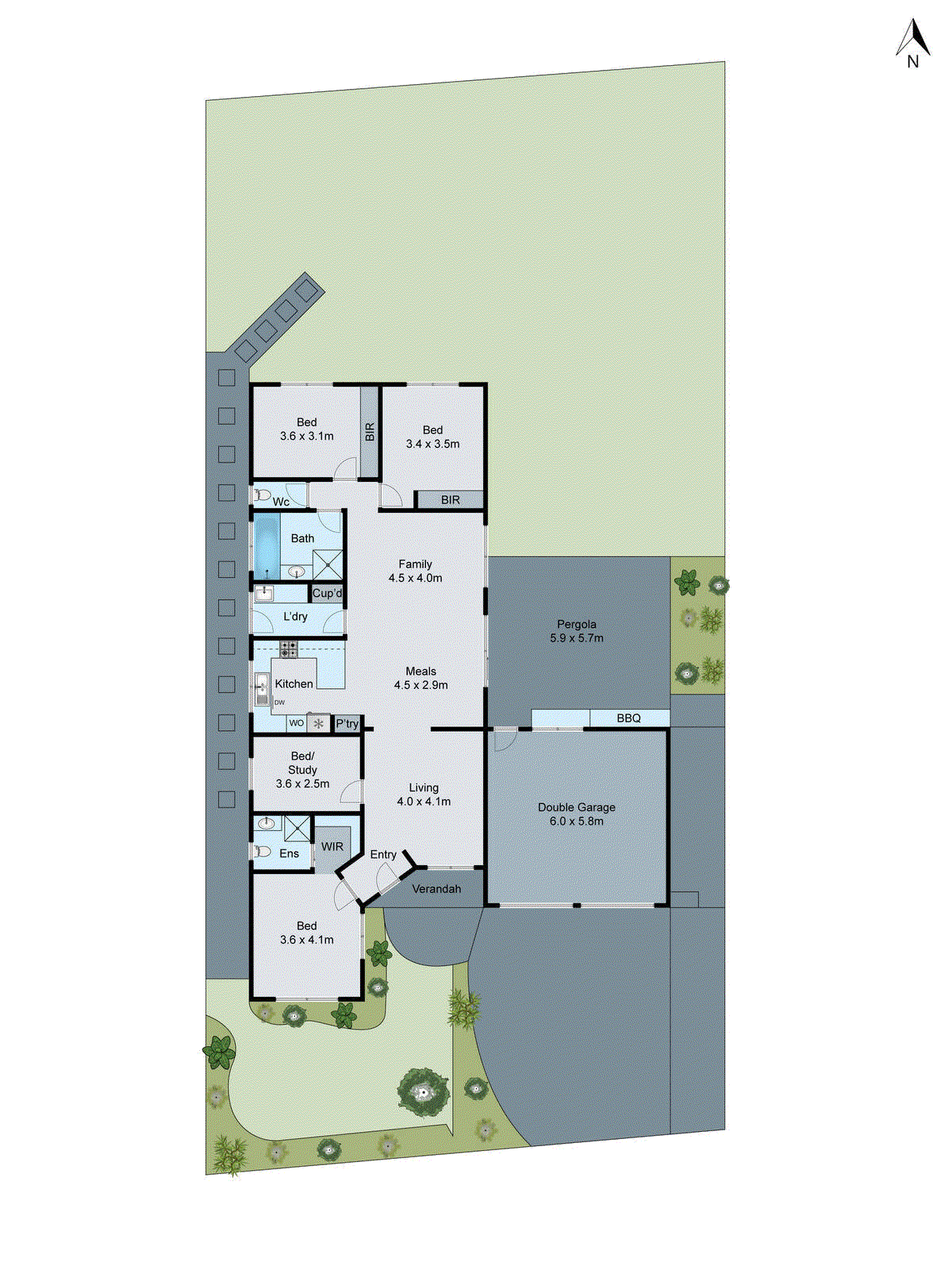14 Maple Place, Waurn Ponds VIC 3216 - Floorplan