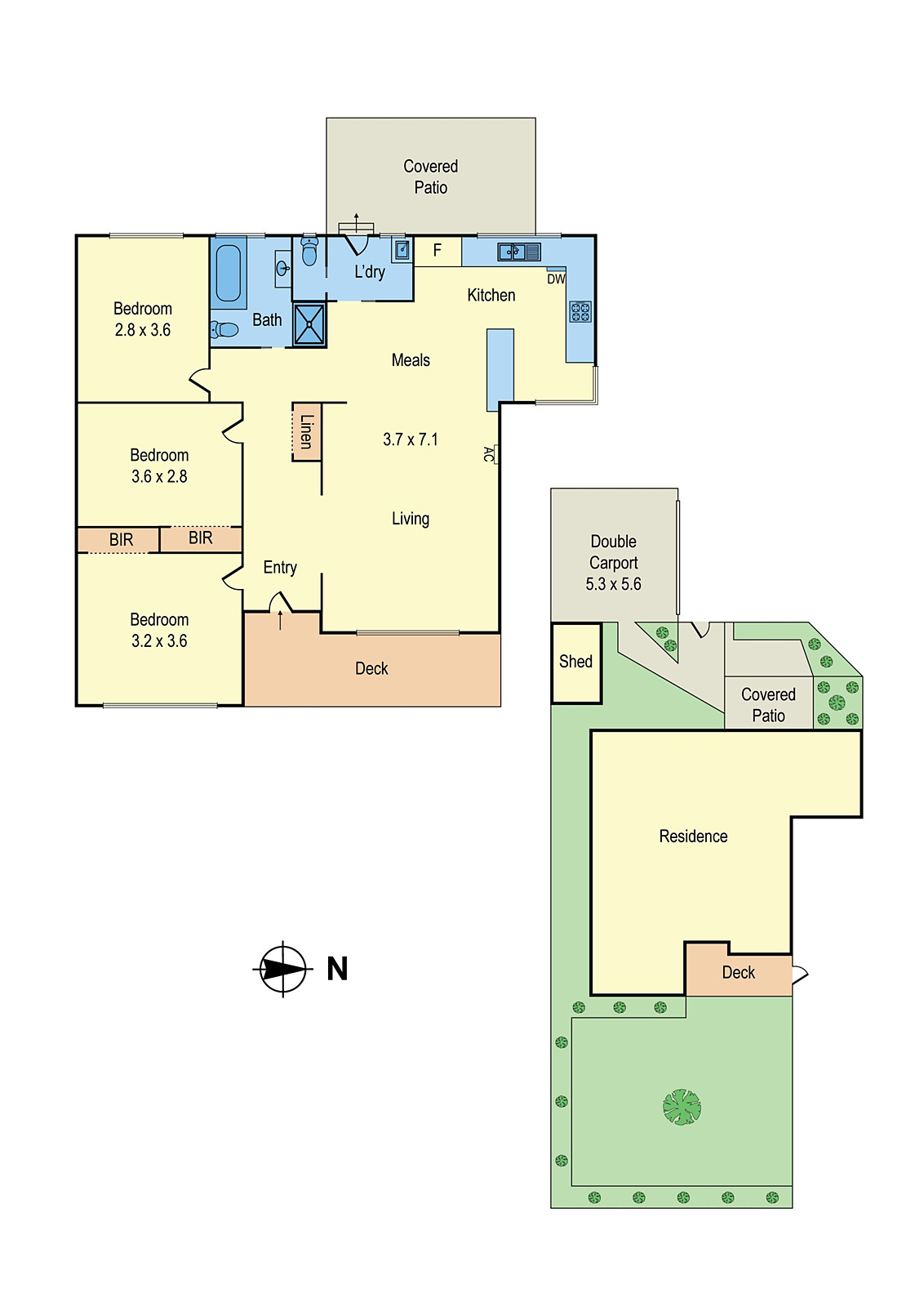 1/4 Margaret Street, Parkdale VIC 3195 - Floorplan