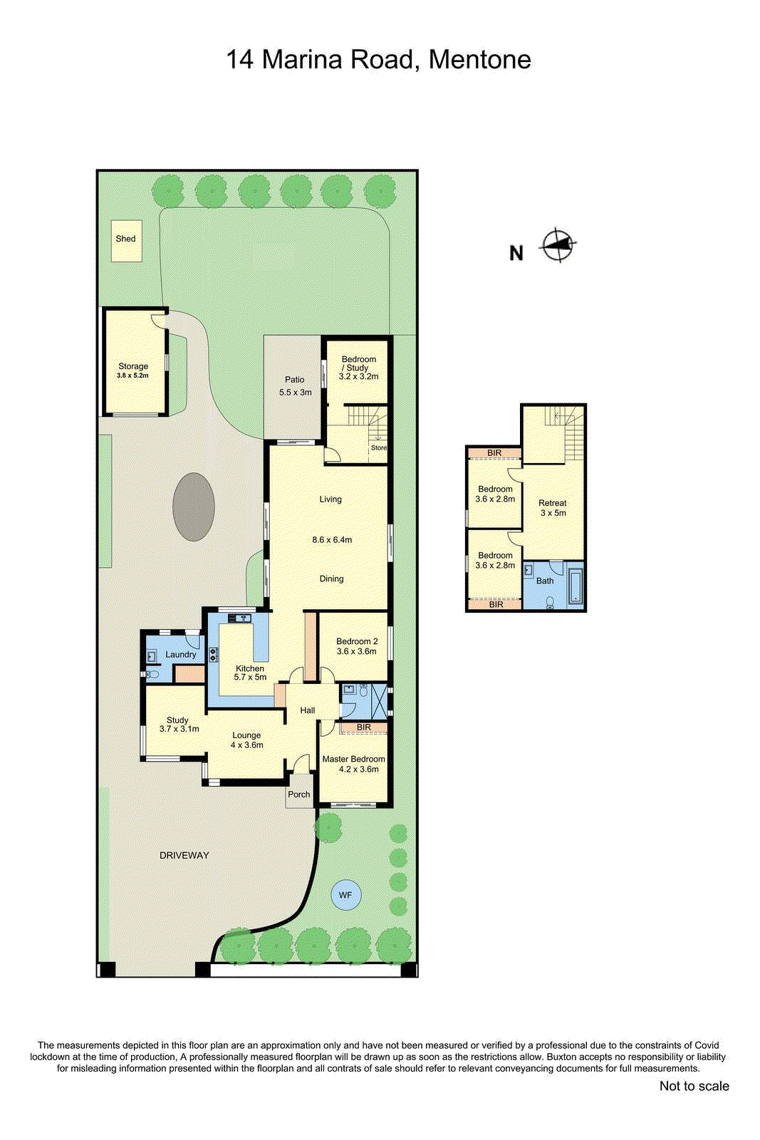 14 Marina Road, Mentone VIC 3194 - Floorplan