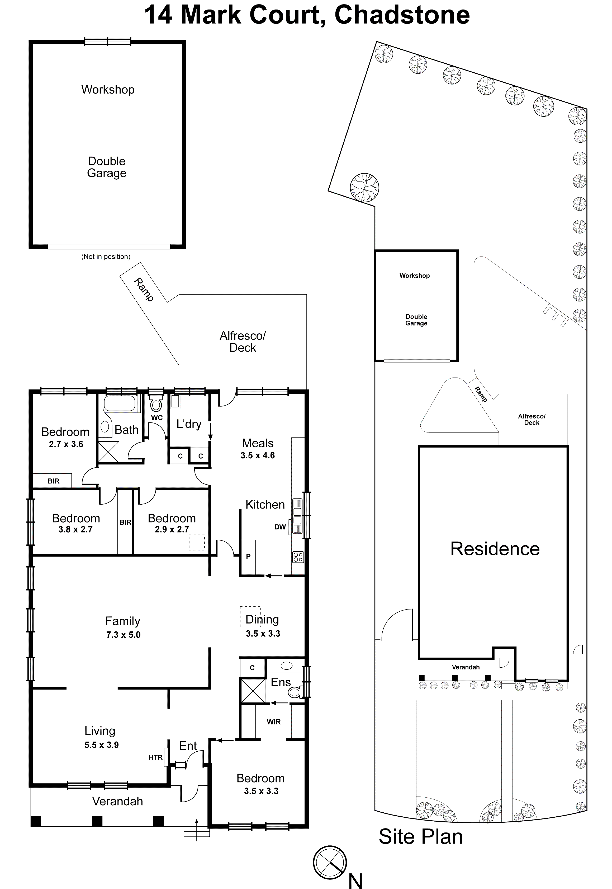 14 Mark Court, Chadstone VIC 3148 - Floorplan