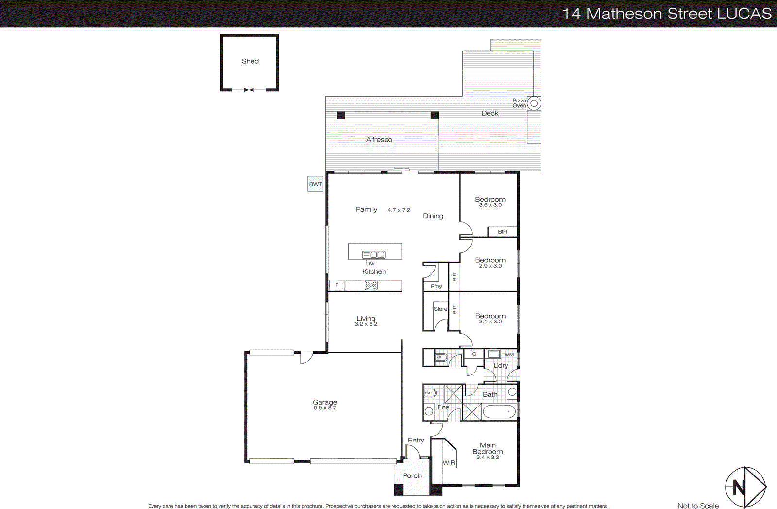 14 Matheson Street, Lucas VIC 3350 - Floorplan