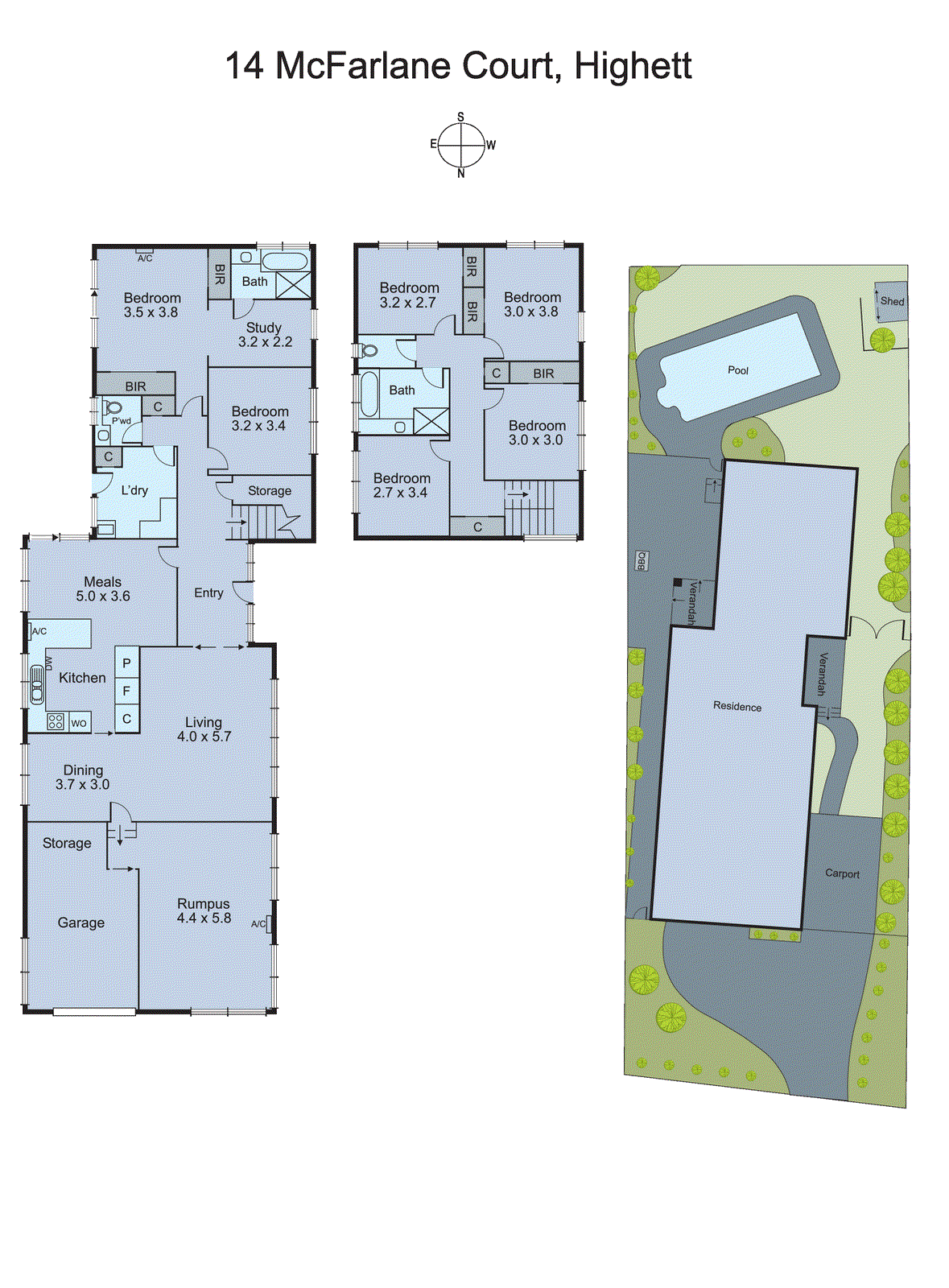 14 Mcfarlane Court, Highett VIC 3190 - Floorplan