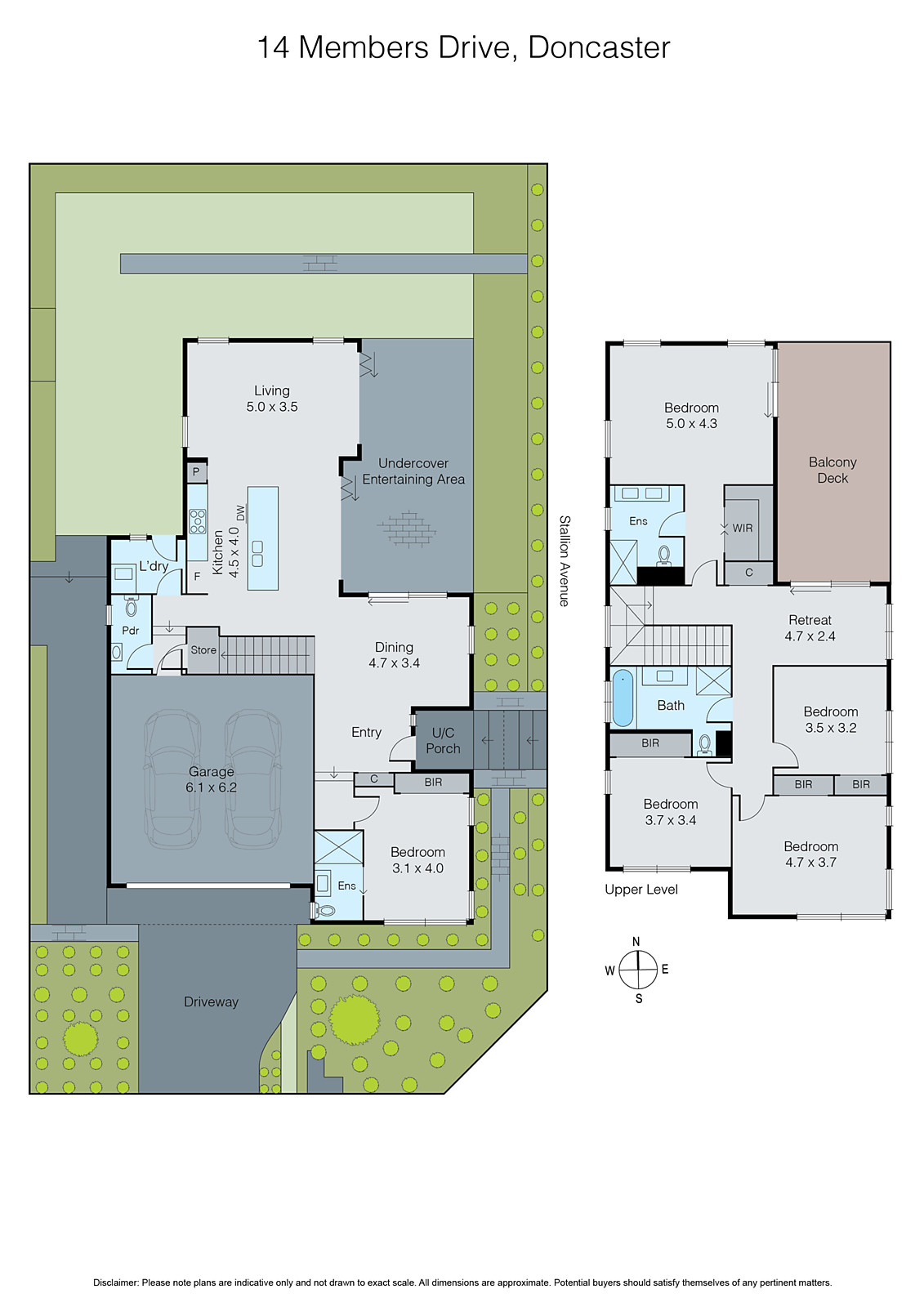 14 Members Drive, Doncaster VIC 3108 - Floorplan