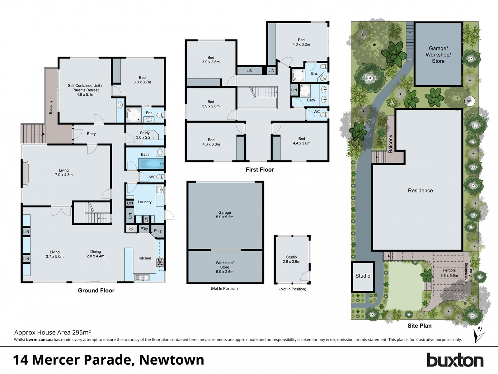 14 Mercer Parade, Newtown VIC 3220 - Floorplan