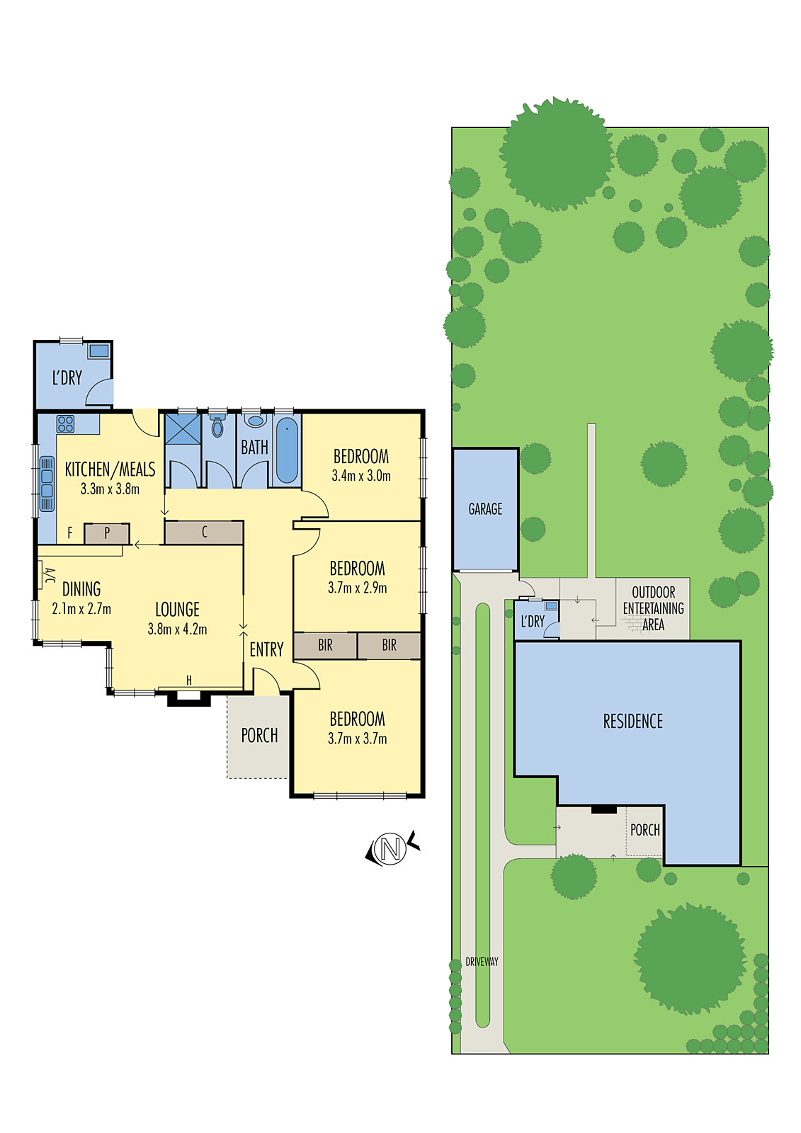 14 Mimosa Avenue, Oakleigh South VIC 3167 - Floorplan