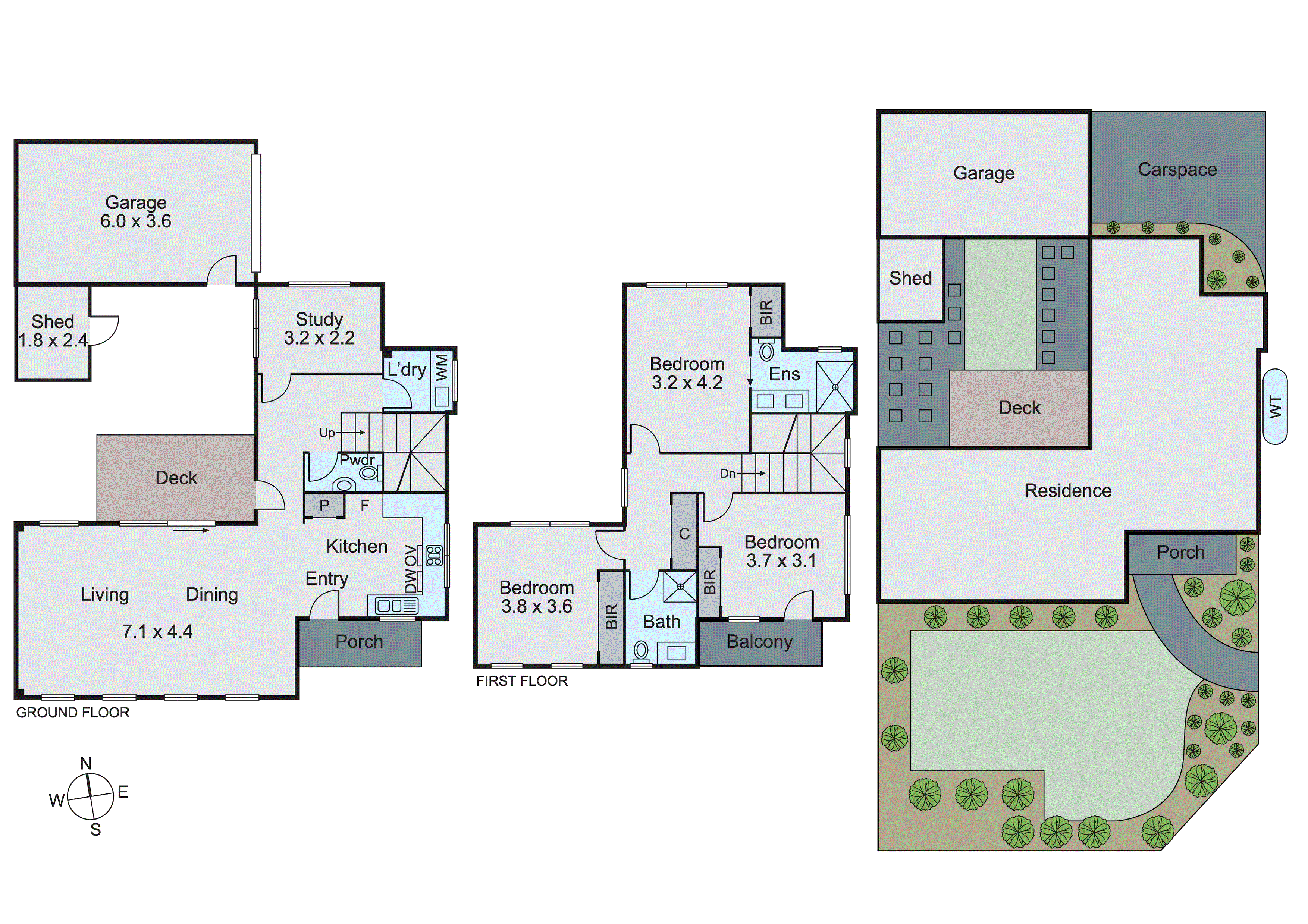 1/4 Morocco Court, Glen Waverley VIC 3150 - Floorplan