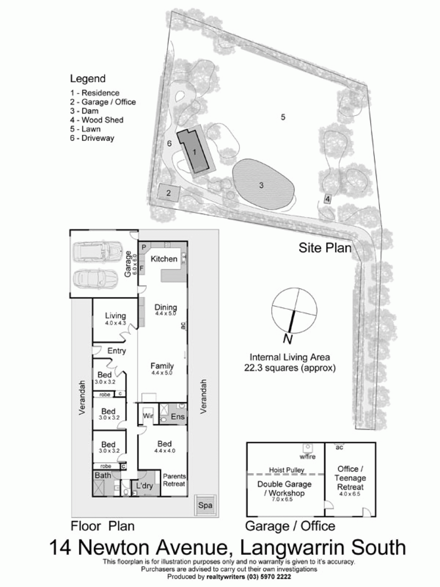 14 Newton Avenue, LANGWARRIN SOUTH VIC 3911 - Floorplan